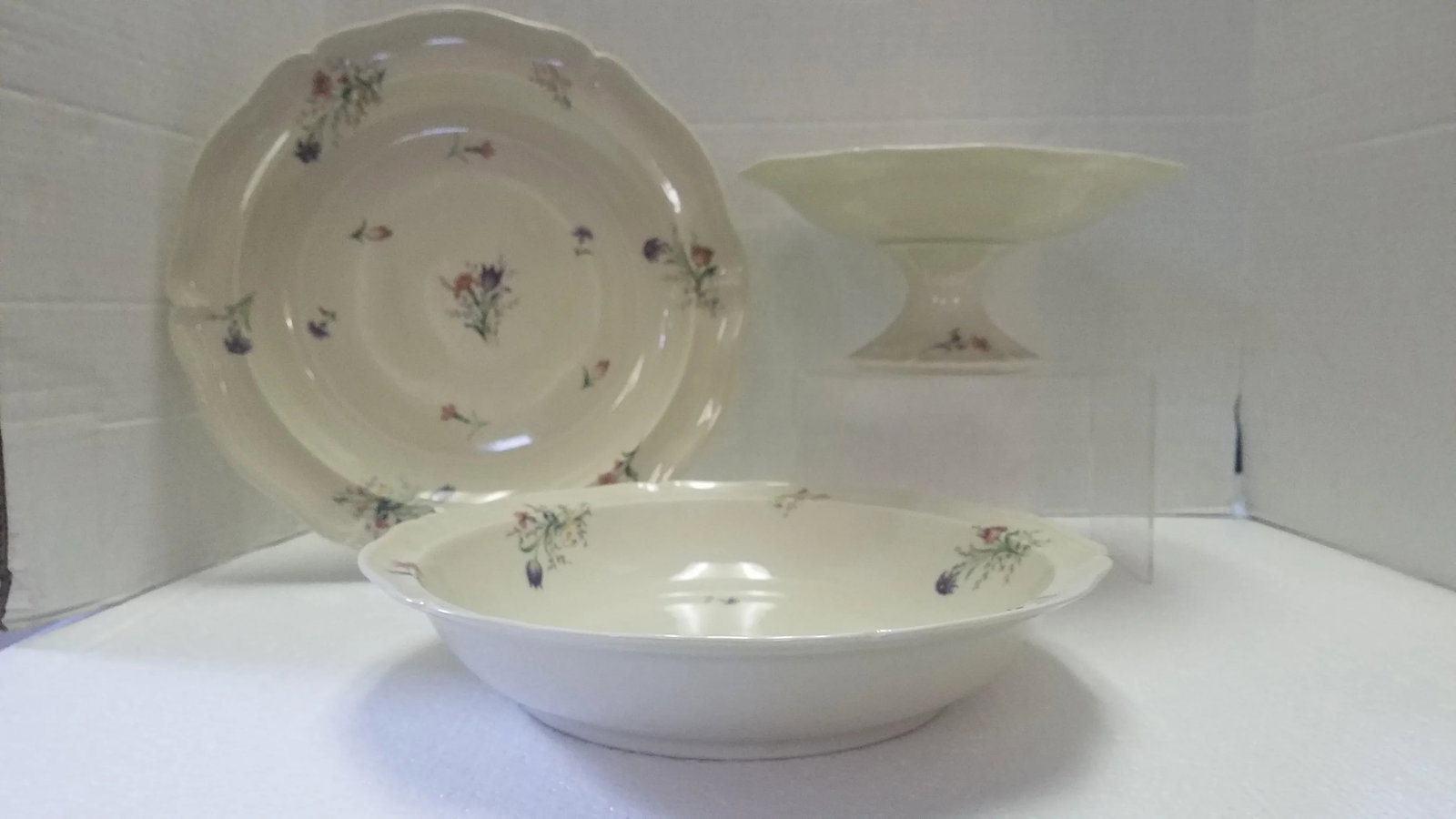 Mid 20th Century French Limoges Serving Pieces - Set of 3 - 3