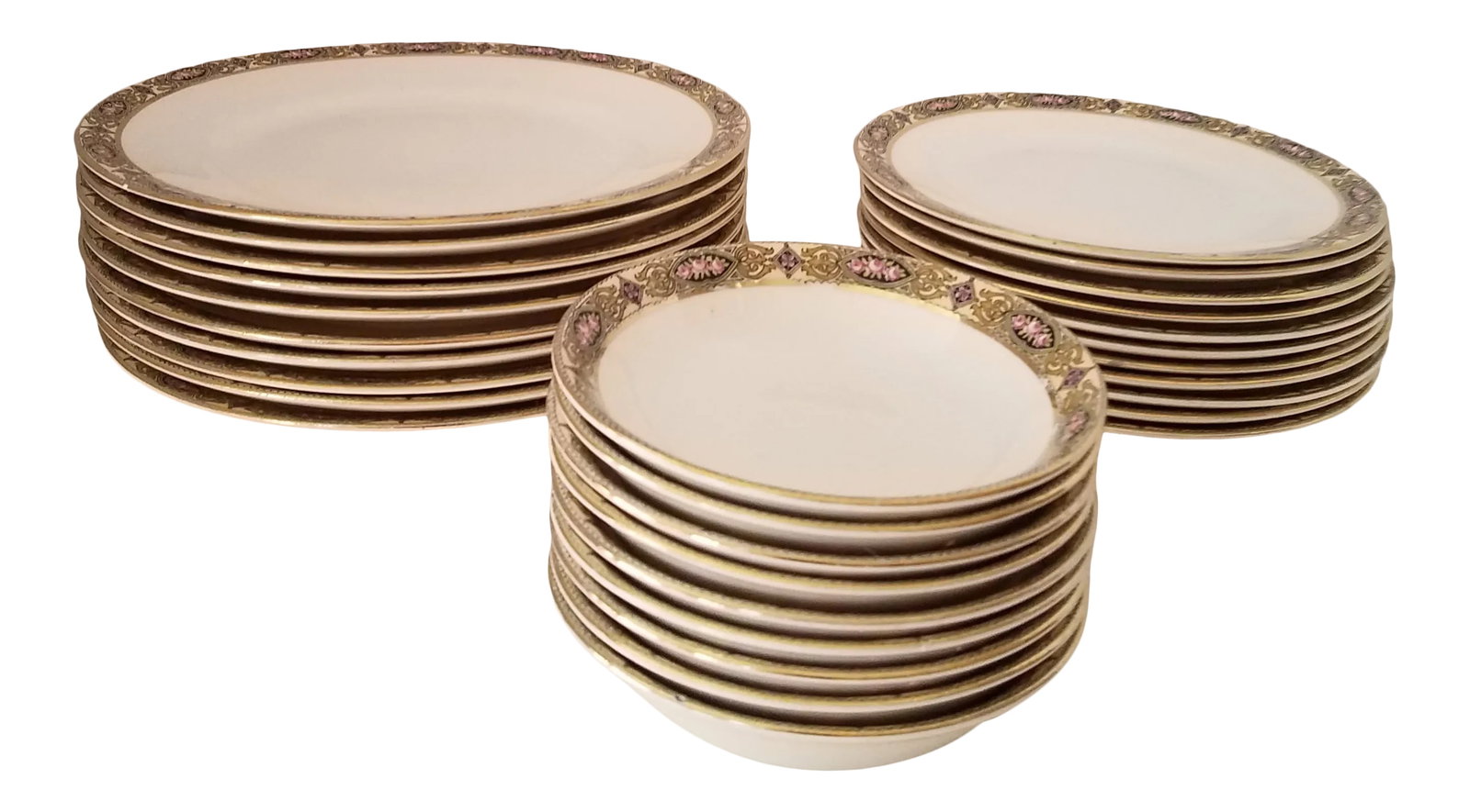 Vintage Homer Laughlin Vandemere Porcelain Dishes- 30 Pieces (1 of 7)