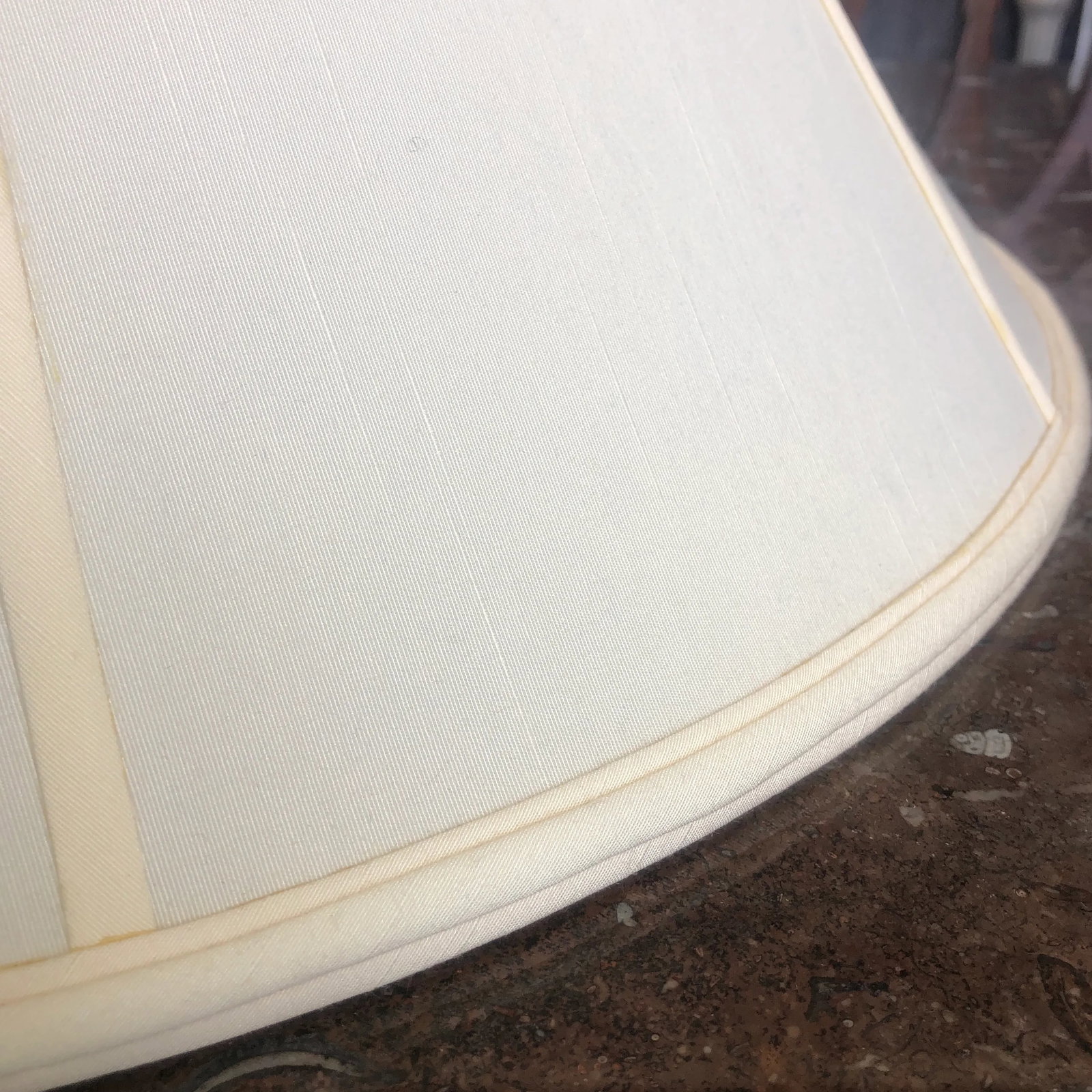 1990s Coolie Style Silk Floor Lamp Shade - 4