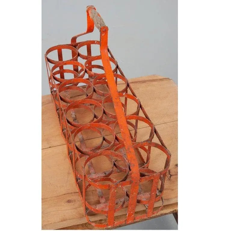 French Early 20th Century Bottle Carrier - 6