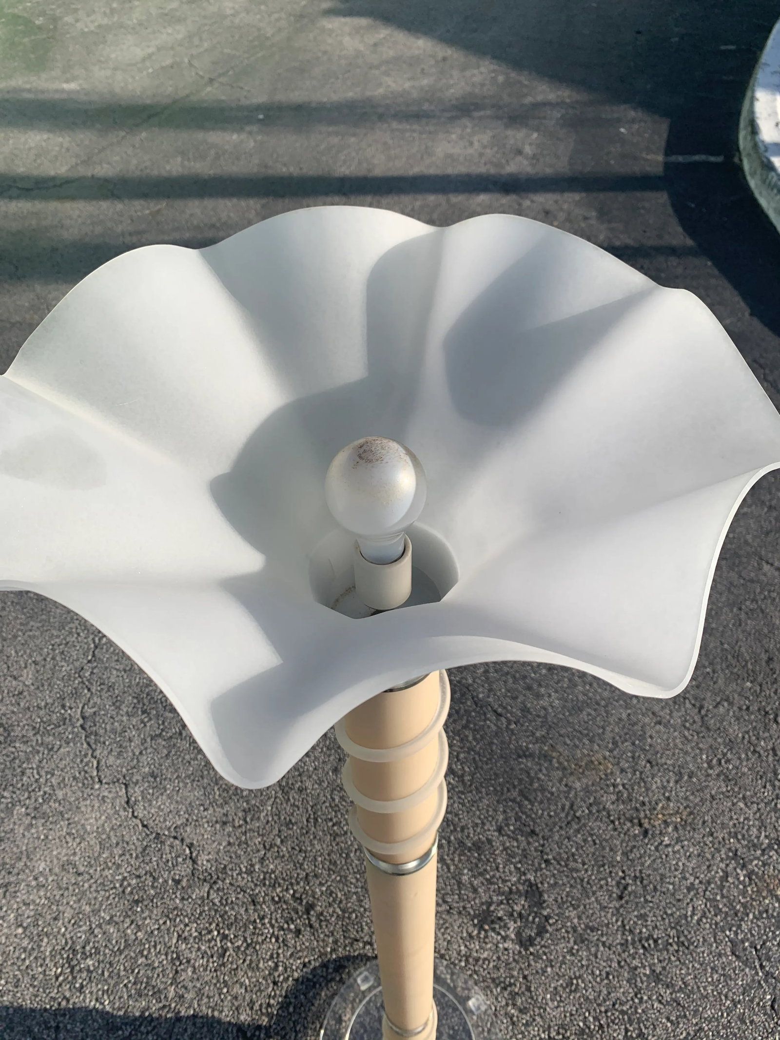 1980s Lucite Floor Lamp - 6