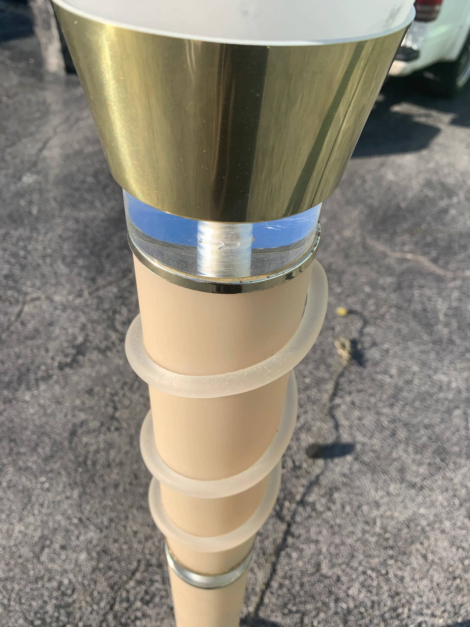 1980s Lucite Floor Lamp - 8