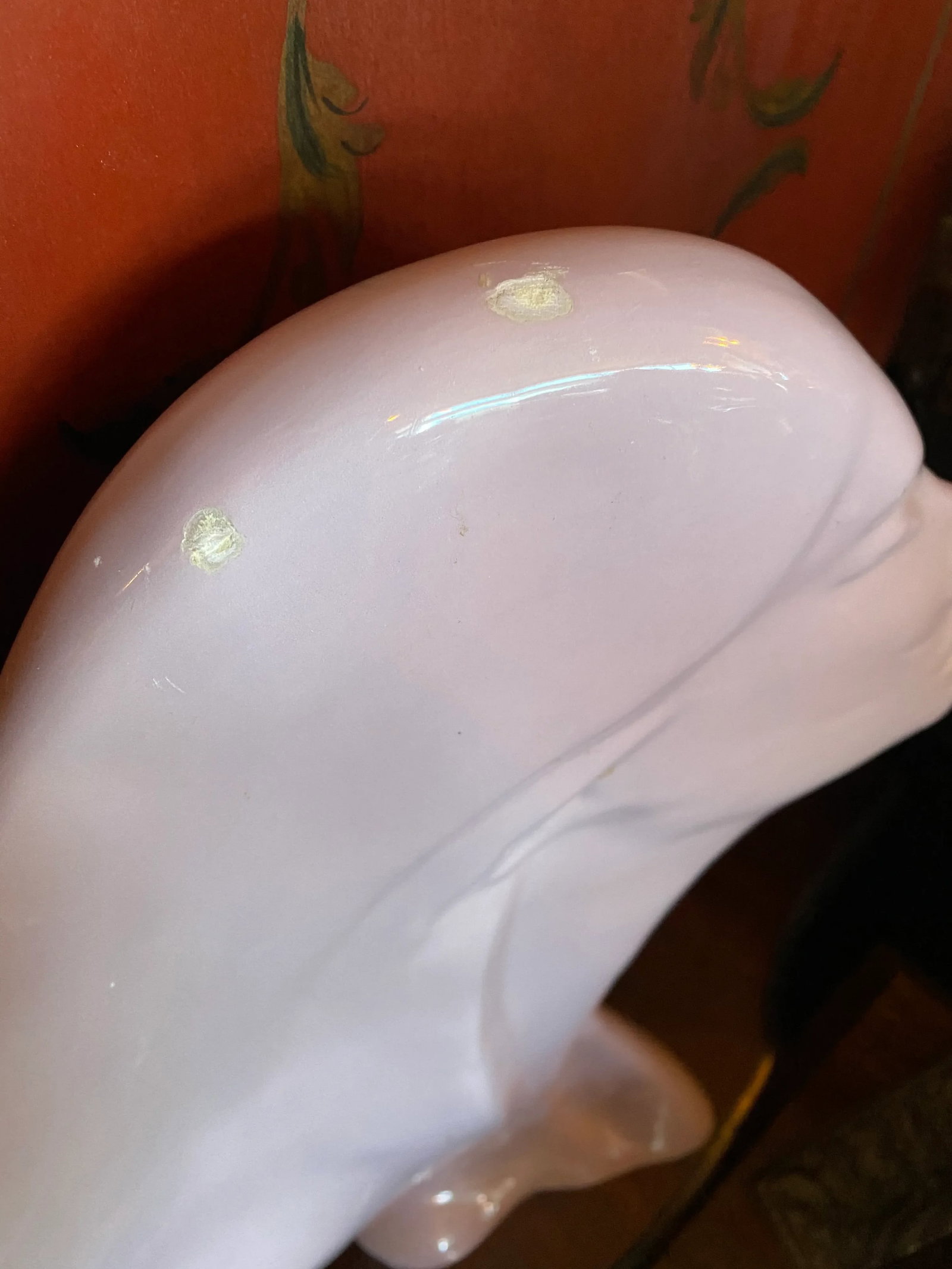 Lavender Art Deco Bust - 3