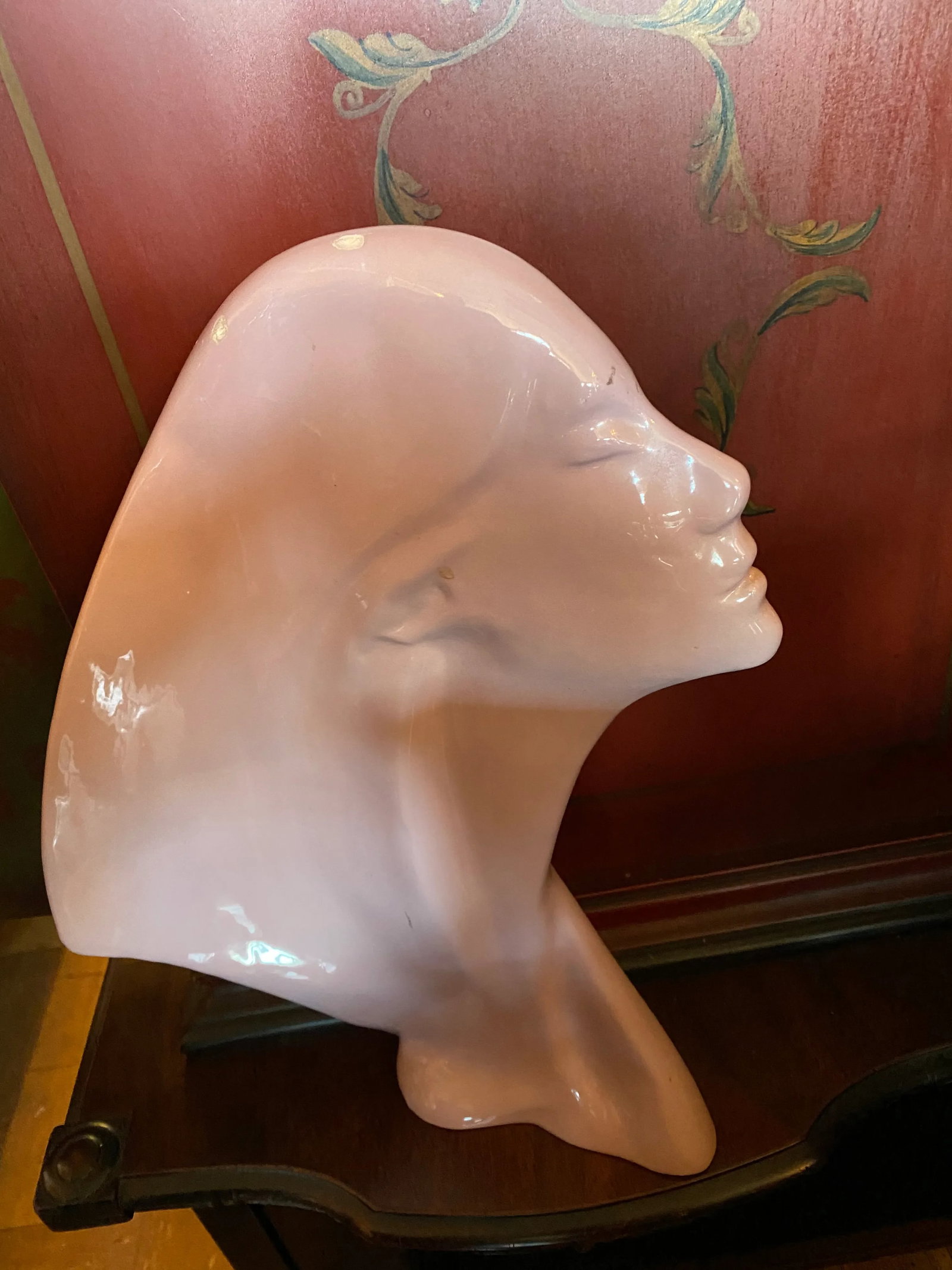 Lavender Art Deco Bust - 4