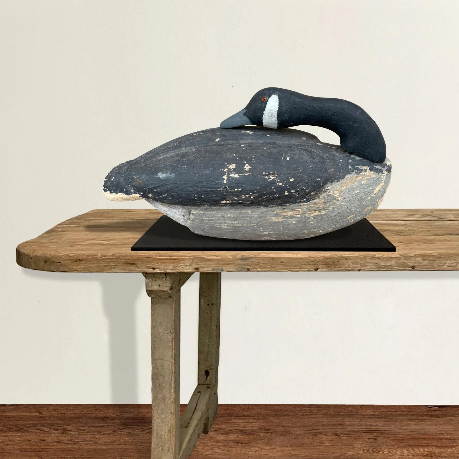 20th Century Sleeping Canada Goose Decoy - 2