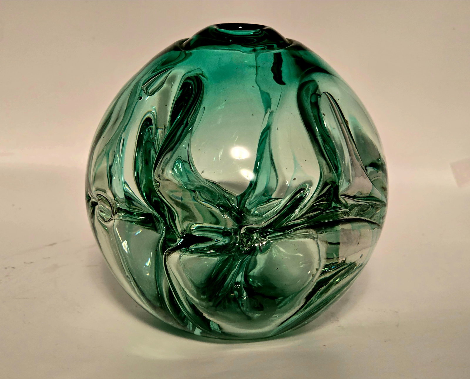 Paul Manning 'Stickman' Studio Glass Sculpture, Signed 1974 - 2