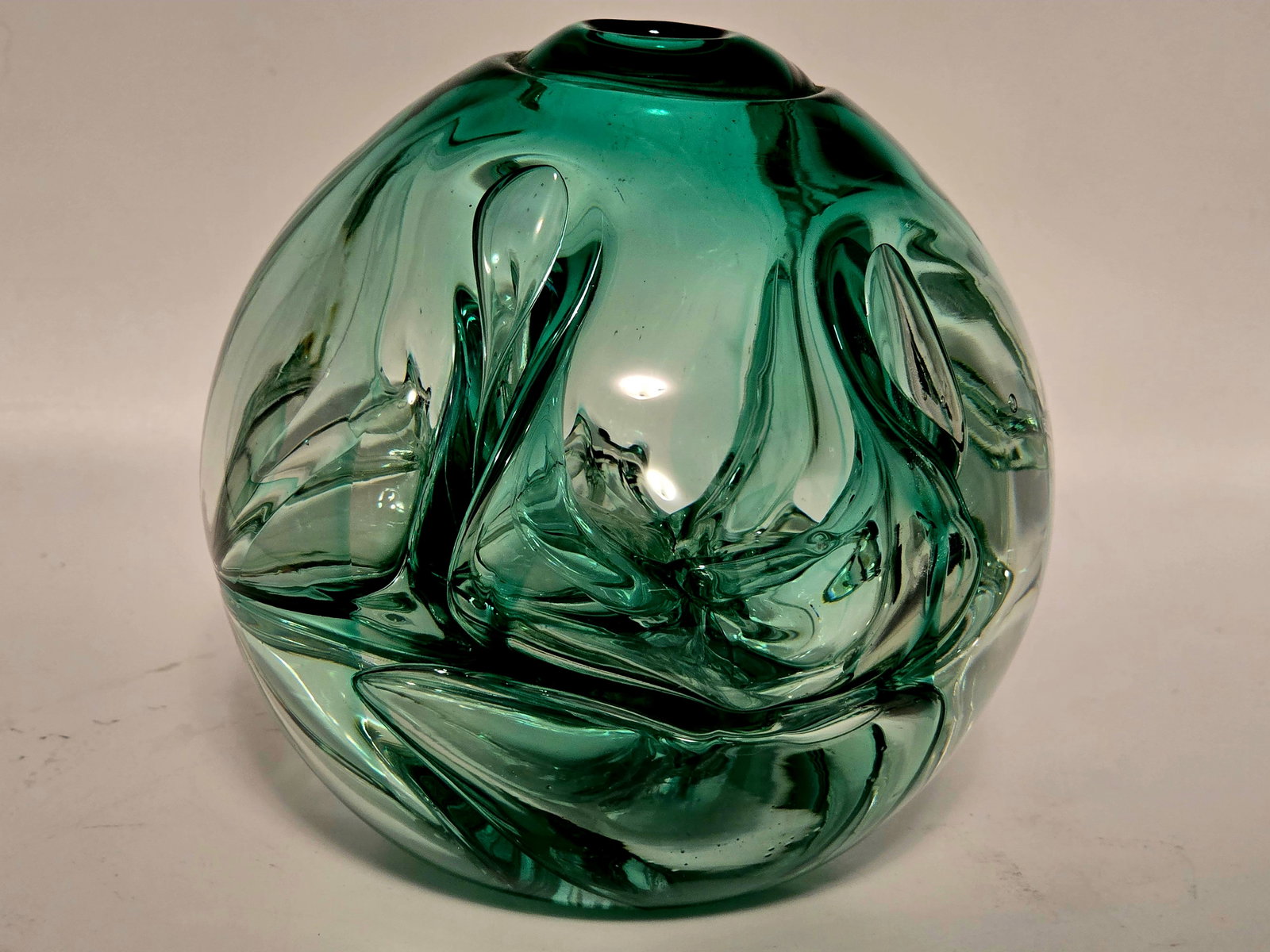 Paul Manning 'Stickman' Studio Glass Sculpture, Signed 1974 - 5