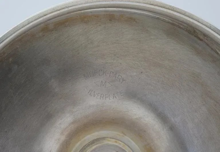 Silverplate Candlesticks Tommi Parzinger - A Pair - 8