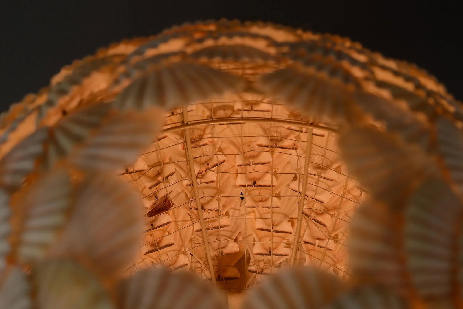 Spherical Clam Shell Floor Lamp - 10