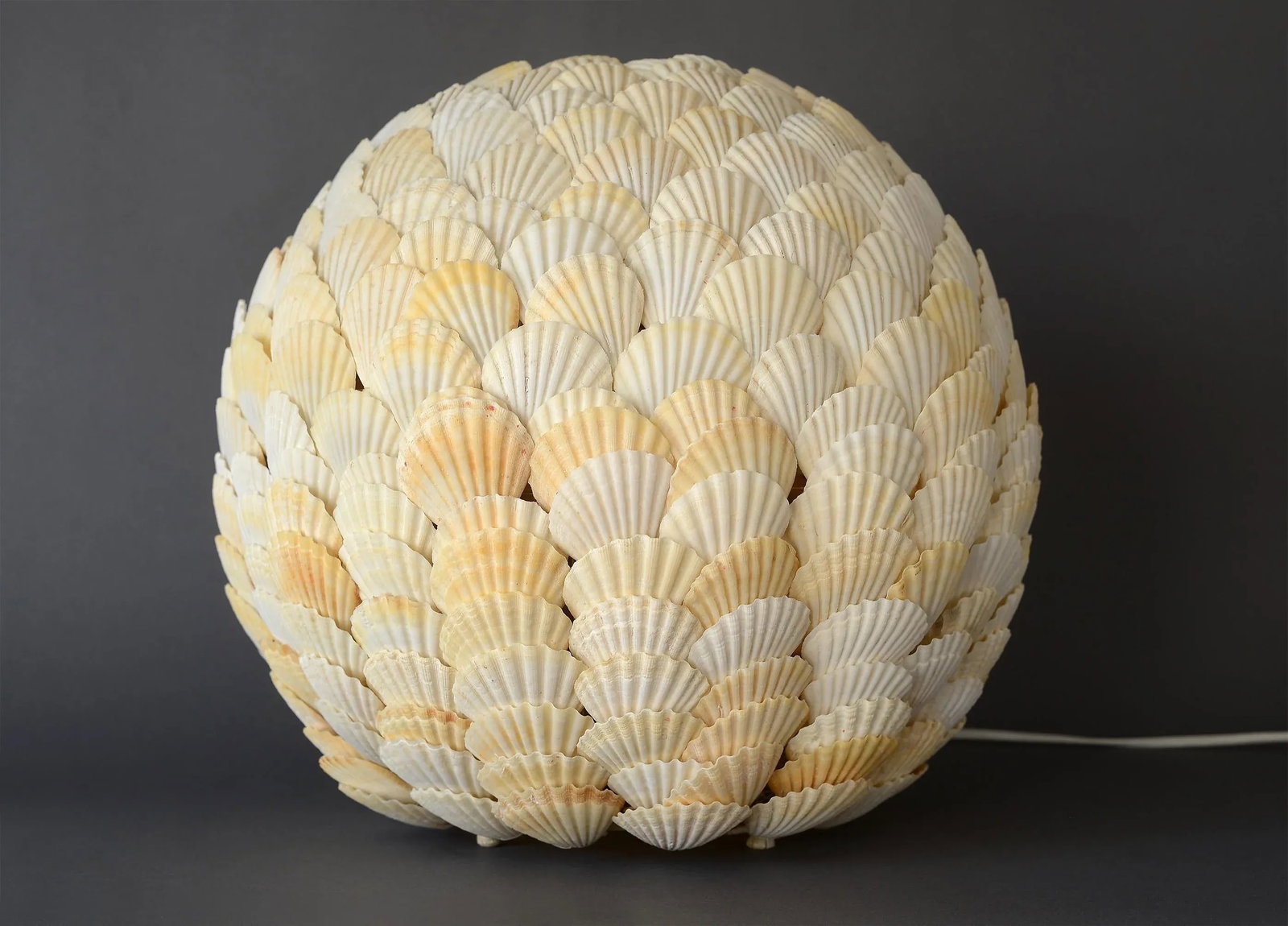 Spherical Clam Shell Floor Lamp - 13