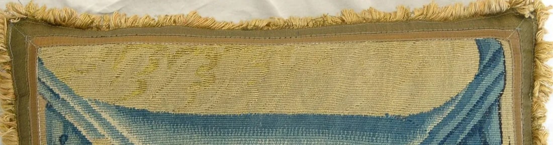 Circa 1640 Antique Flemish Tapestry Pillow - 6
