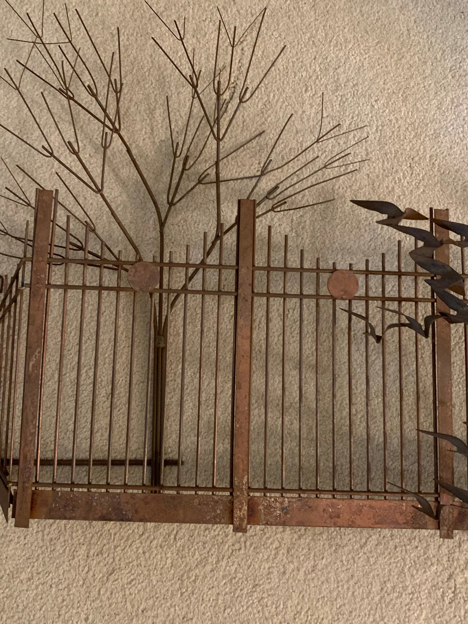 1970s Curtis Jere Boy in Park Bench, Metal Wall Sculpture - 6