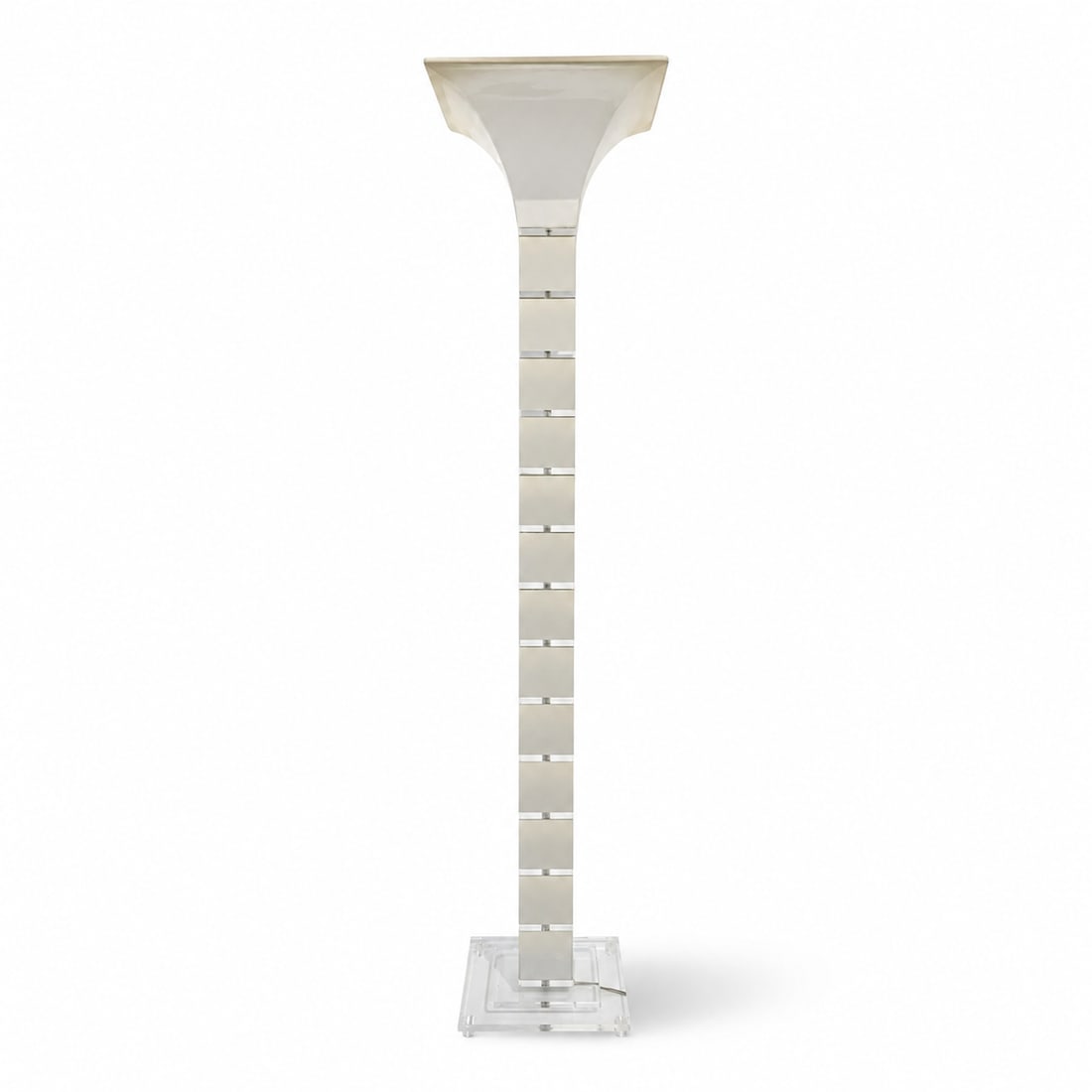 Post-Modern Frosted Lucite Floor Lamp (1 of 9)