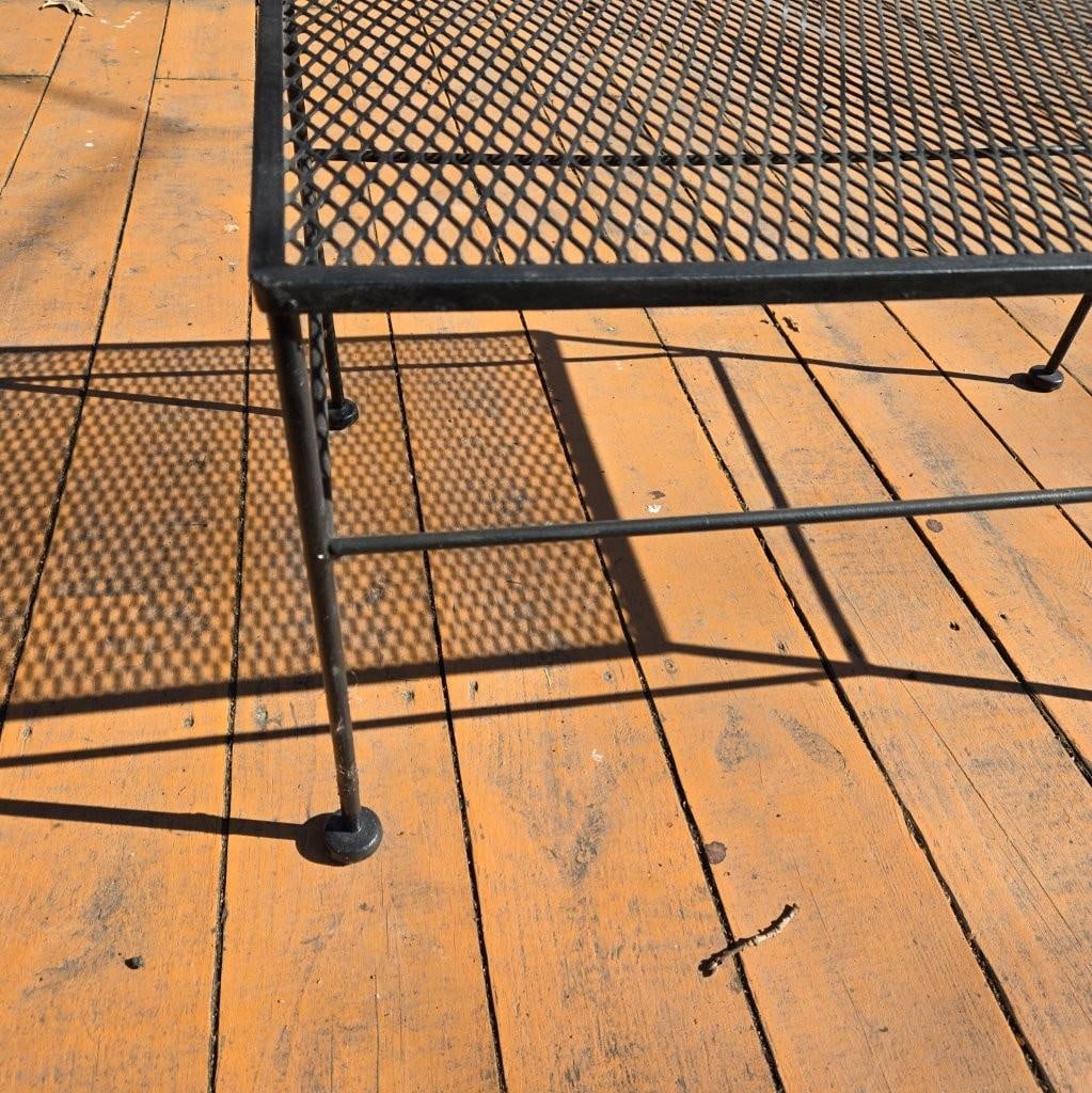 Late 20th Century Wrought Iron Coffee Table - 4
