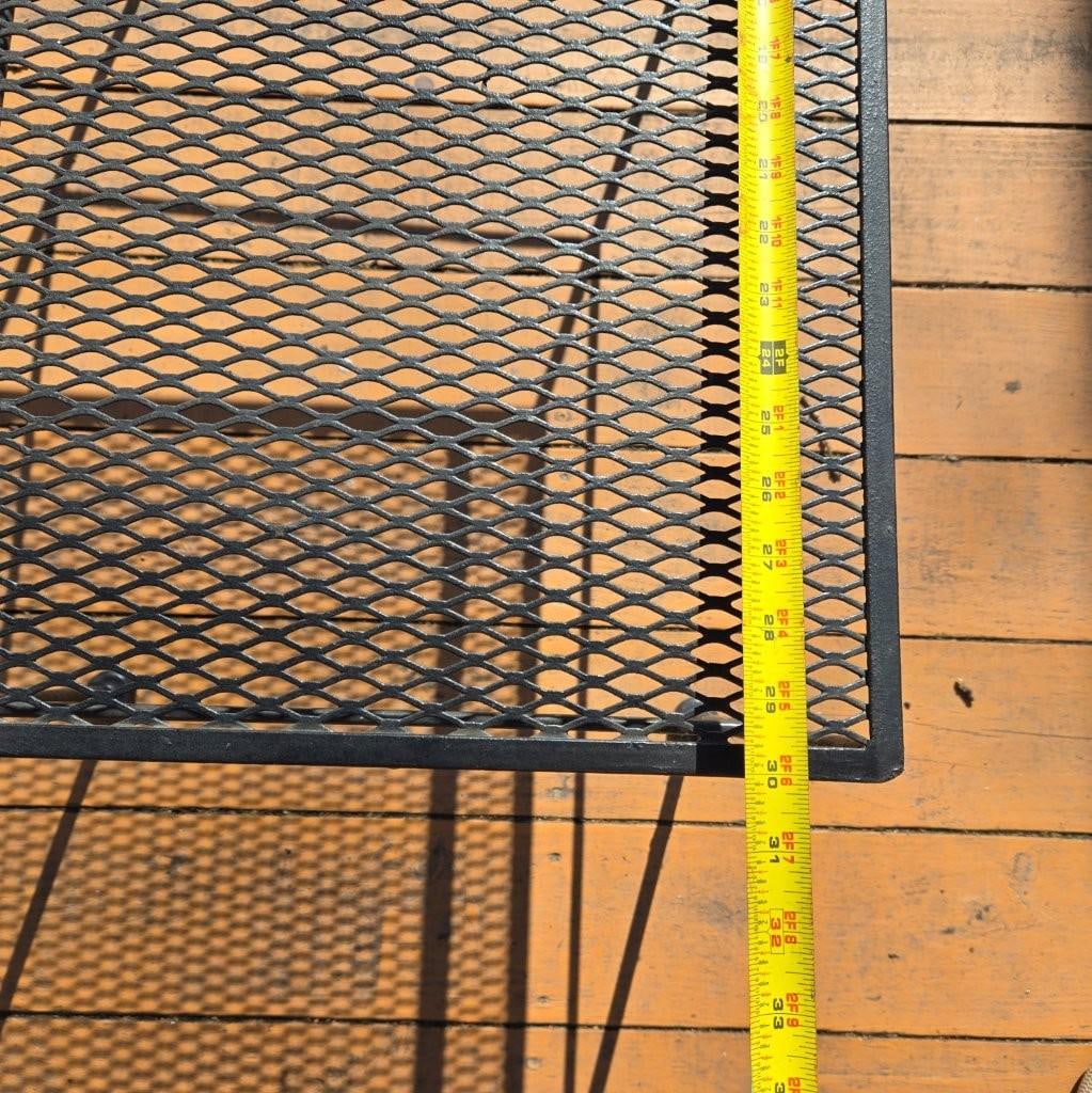 Late 20th Century Wrought Iron Coffee Table - 5