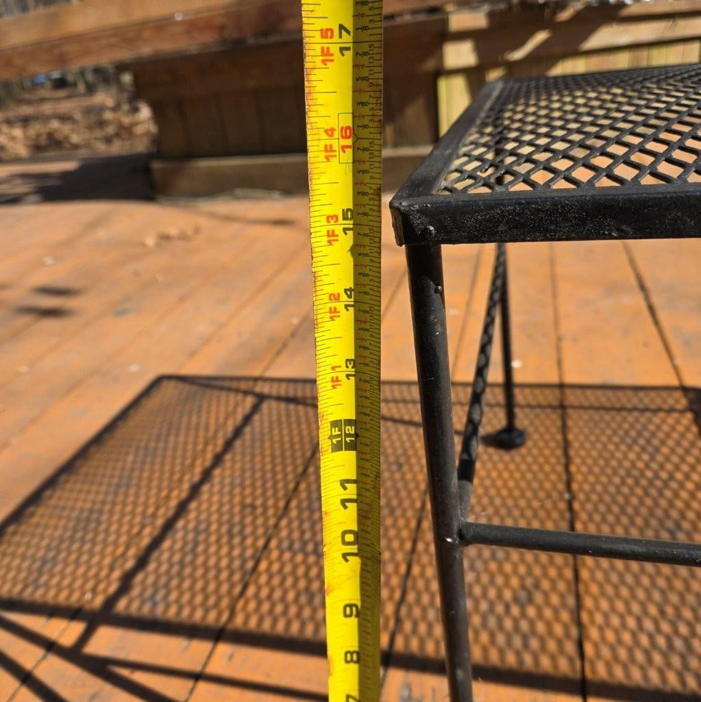 Late 20th Century Wrought Iron Coffee Table - 7