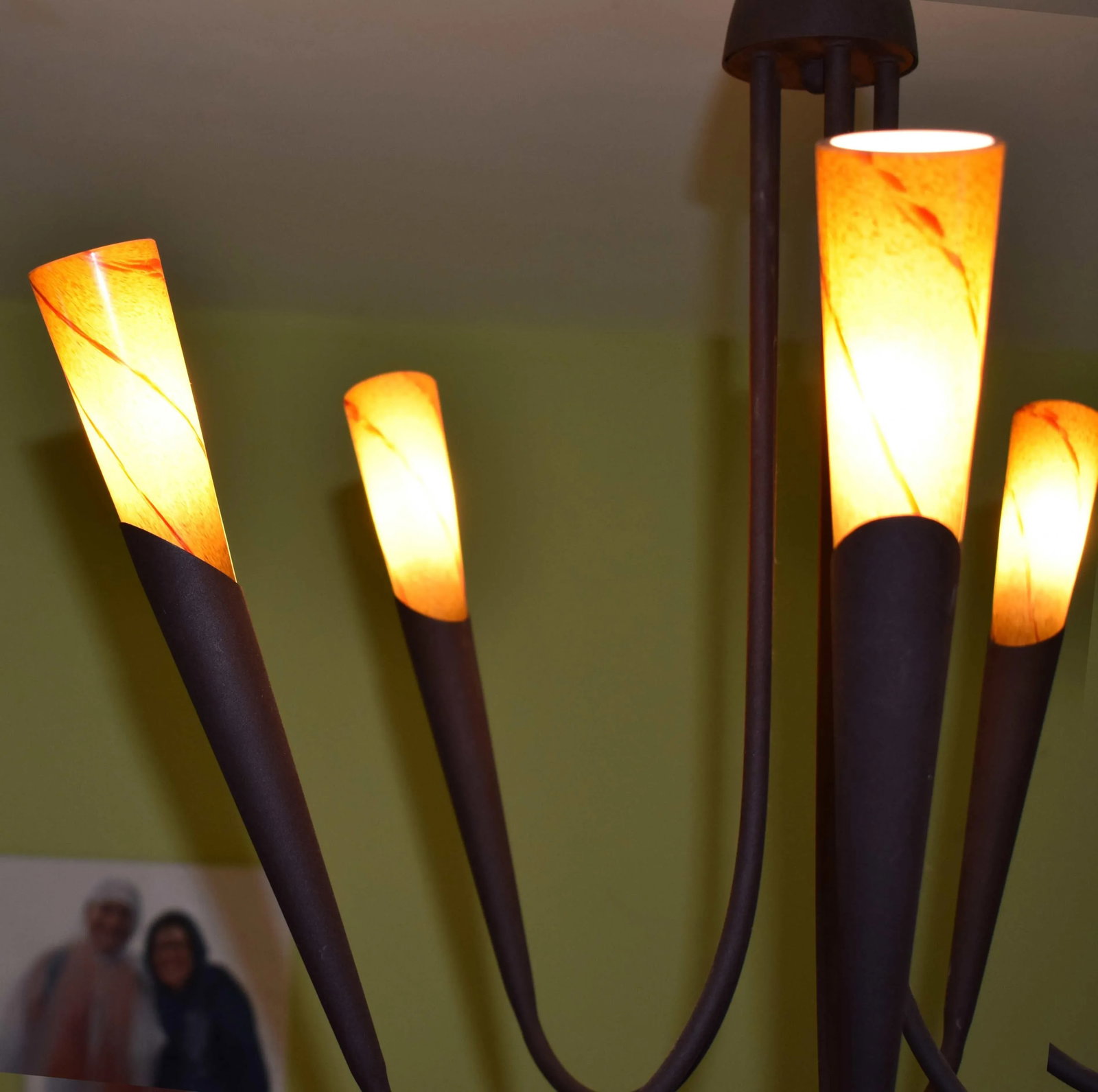 Mid-Century Modern Chandelier - 6