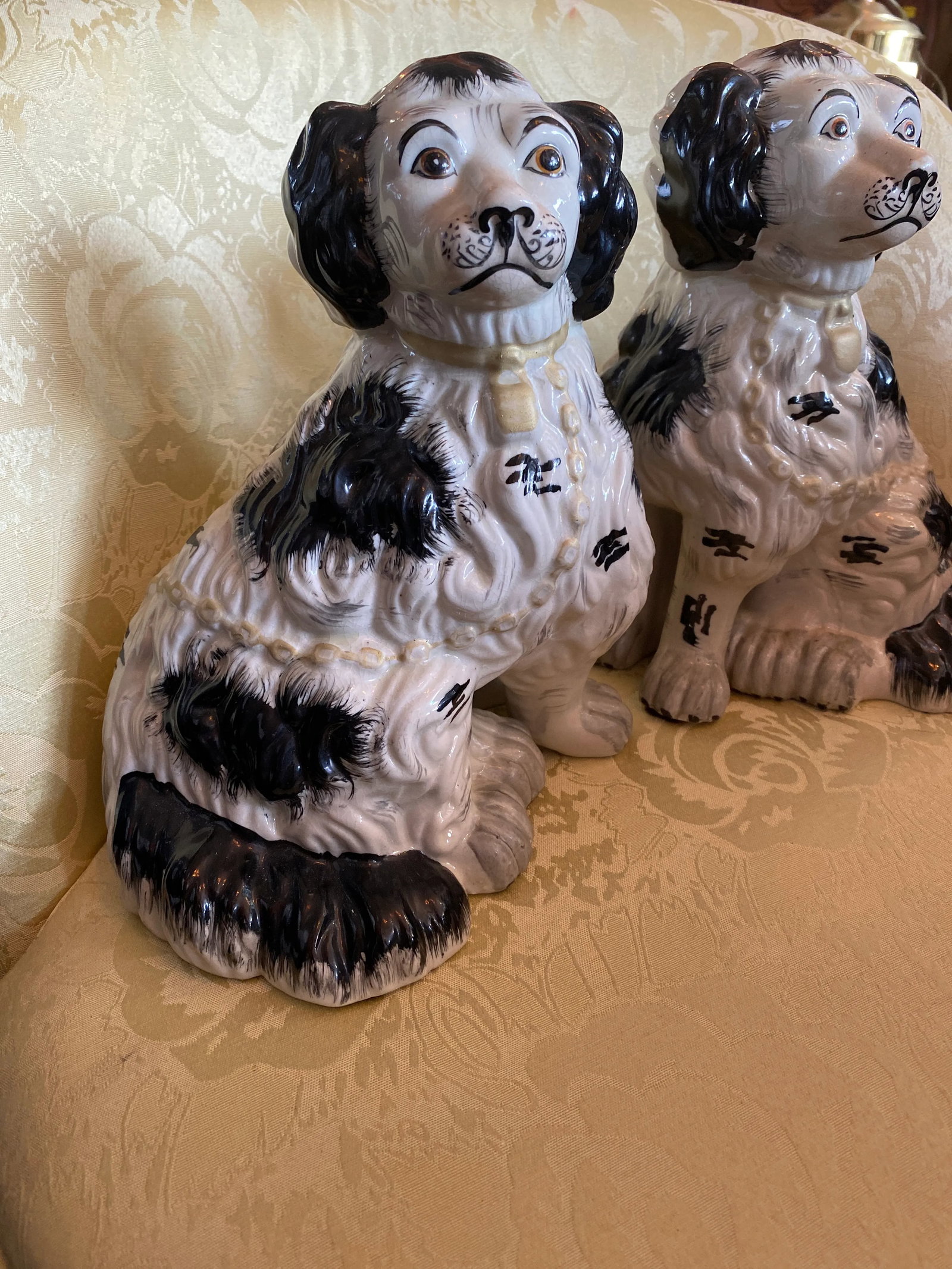 1960s Staffordshire Dogs - a Pair - 3