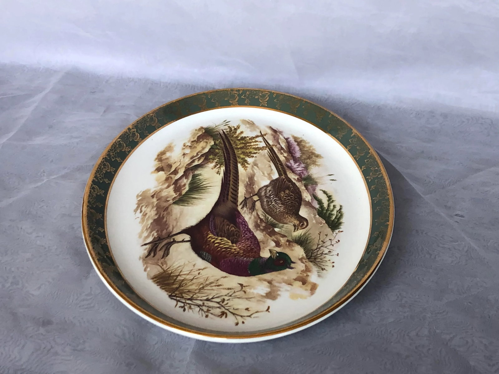 Brooks Brothers Decorative Pheasant Game Bird Serving Platter - 10