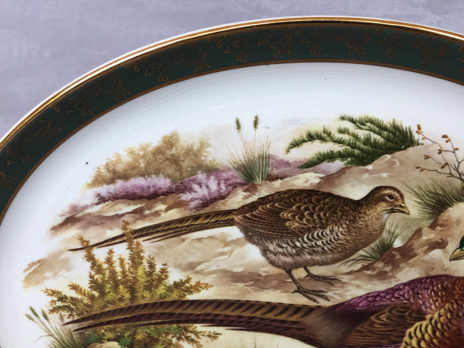 Brooks Brothers Decorative Pheasant Game Bird Serving Platter - 3