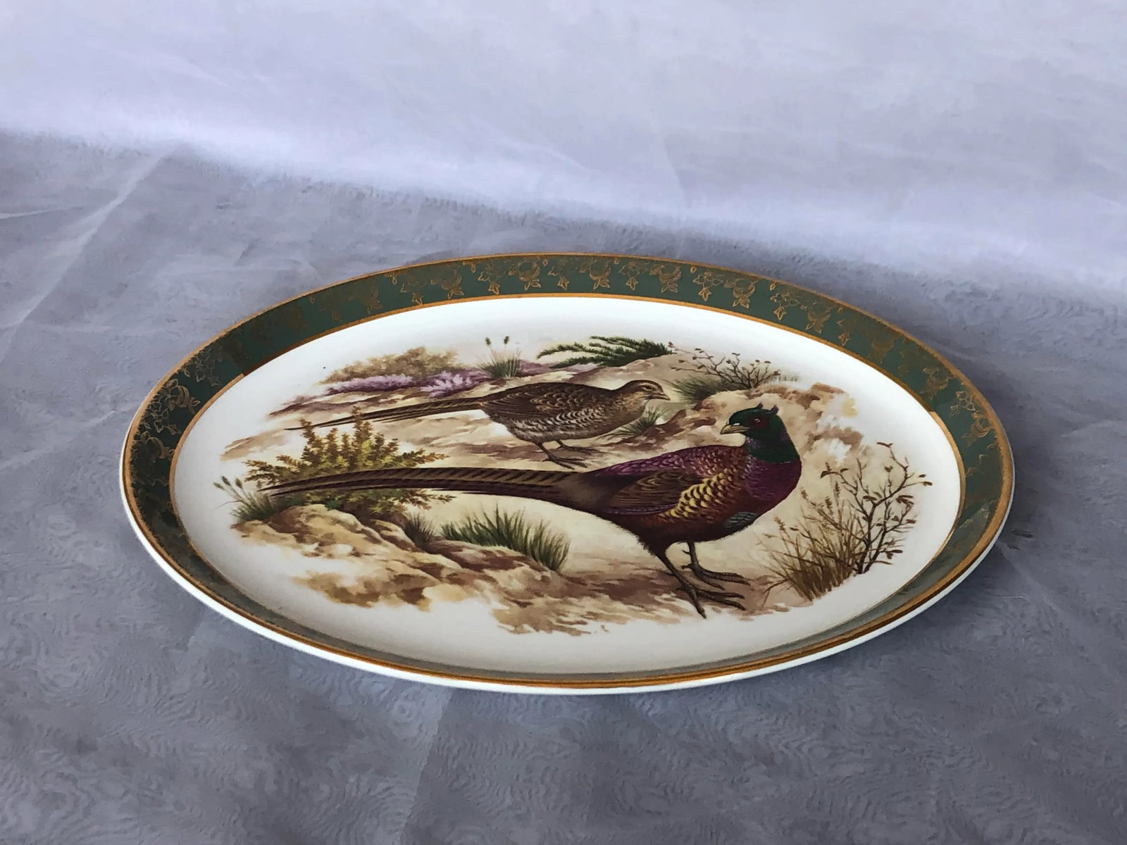 Brooks Brothers Decorative Pheasant Game Bird Serving Platter - 6
