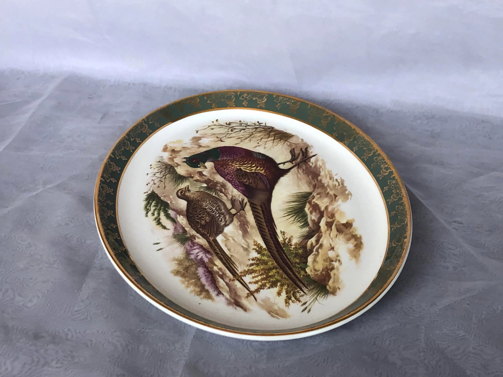 Brooks Brothers Decorative Pheasant Game Bird Serving Platter - 9