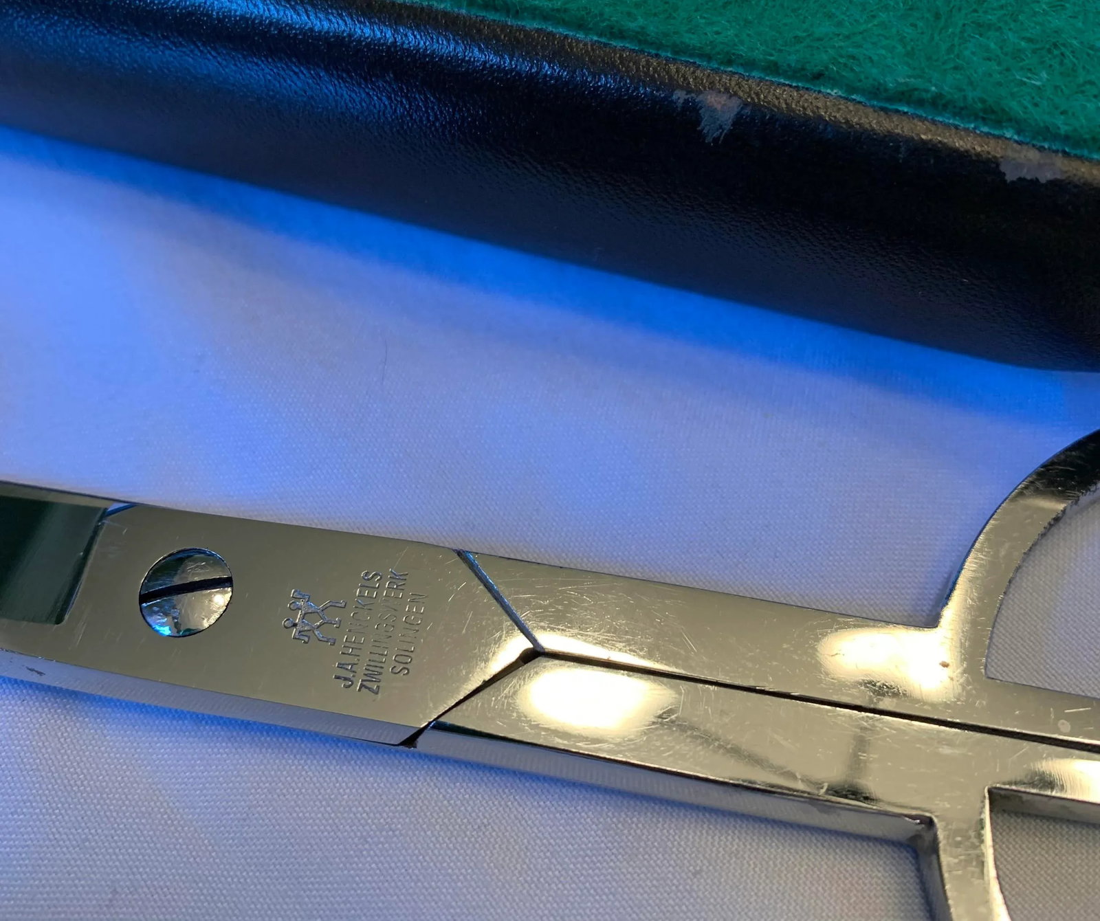 J.A.Henckels Scissor & Letter Opener Leather Case Desk Set - 3 Piece Set - 5