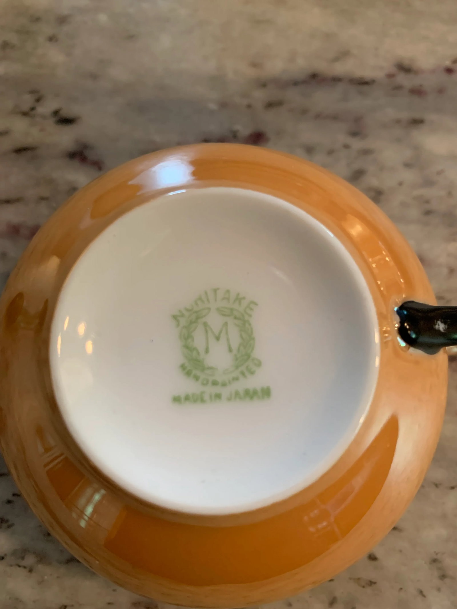 Vintage Noritake Hand-Painted Lustreware Tea Set for 8- 22 Pieces - 10