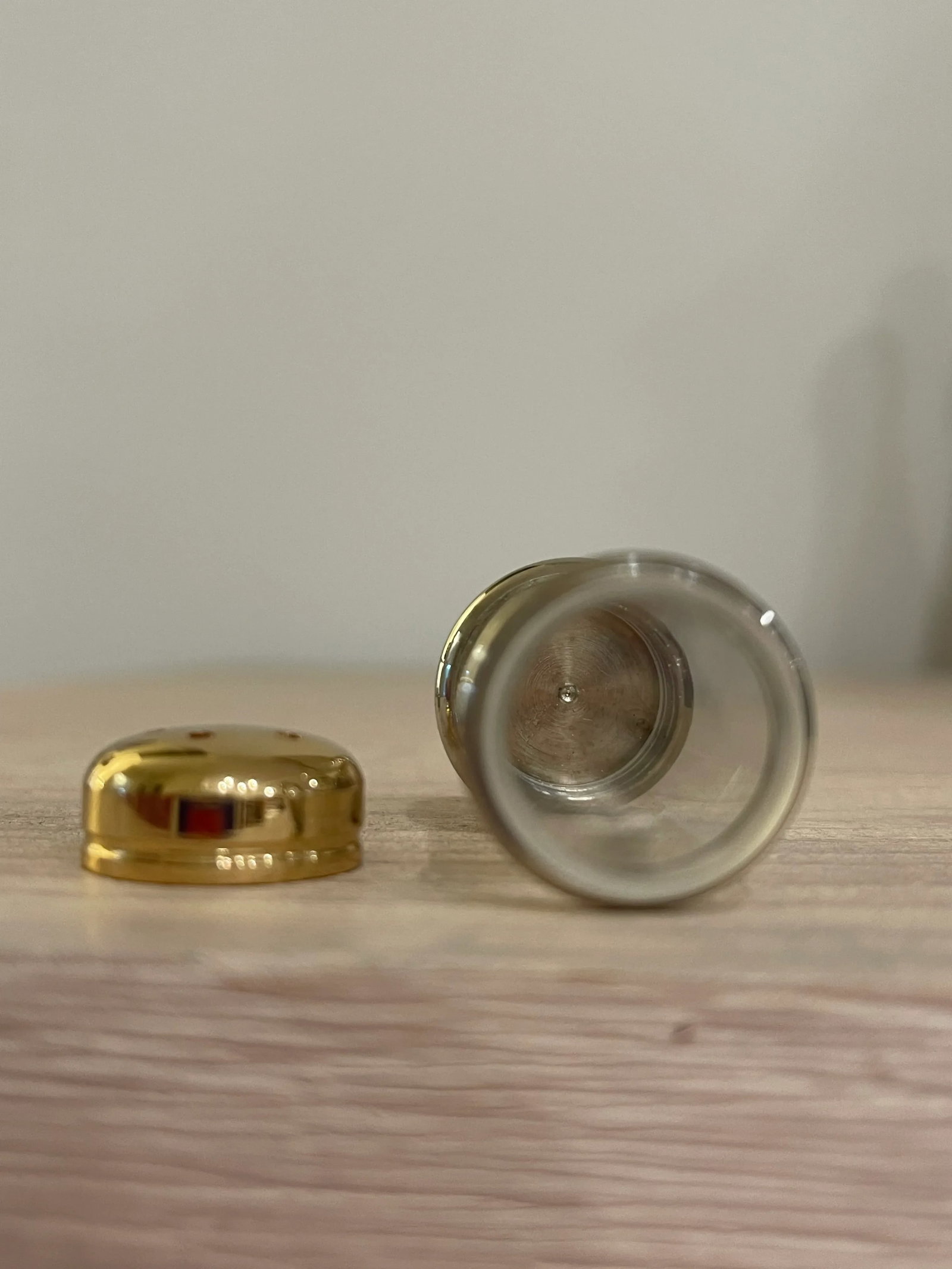 Gucci Silver and Brass Salt and Pepper Shakers - 7