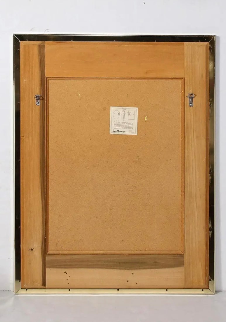 LaBarge Gold Leaf Mirror From the 1980's Pristine Condition - 6