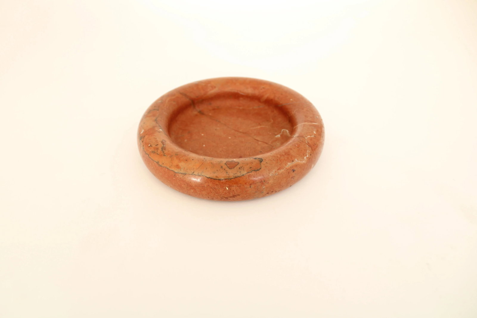 Vintage Up&Up Group in Rojo Alicante Marble Italian Bowl or Dish - 6