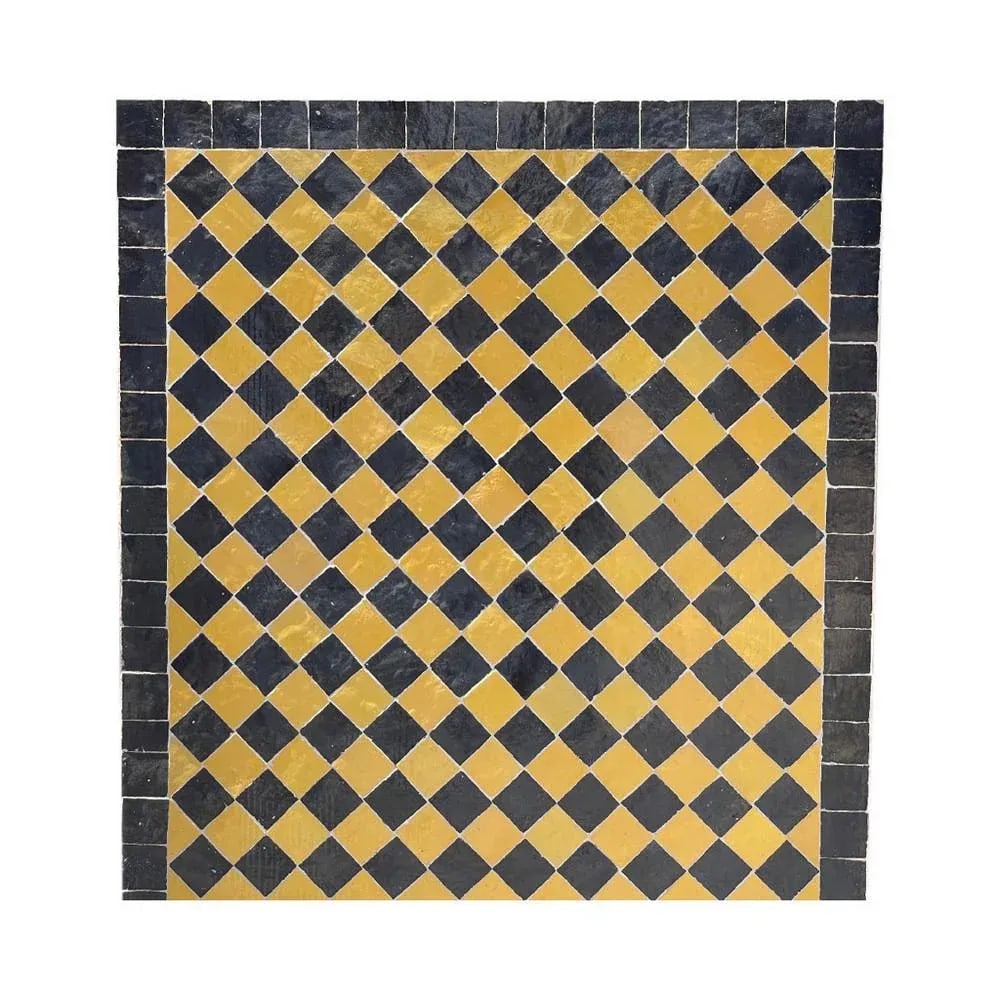 Moroccan Ceramic Tile Rectangle Table Top - 4