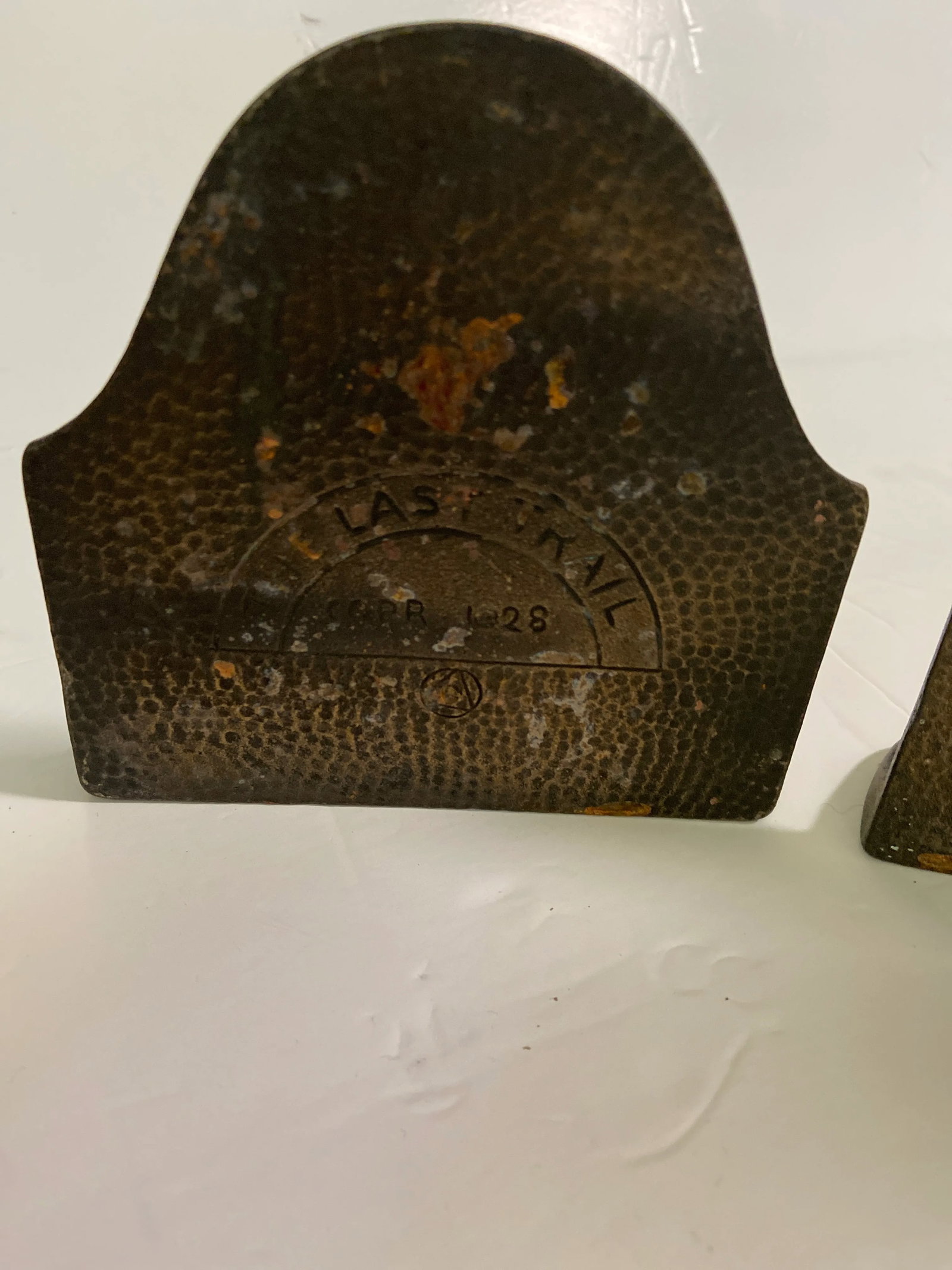 1920s Antique Native American Indian Horse Bookends - a Pair - 4