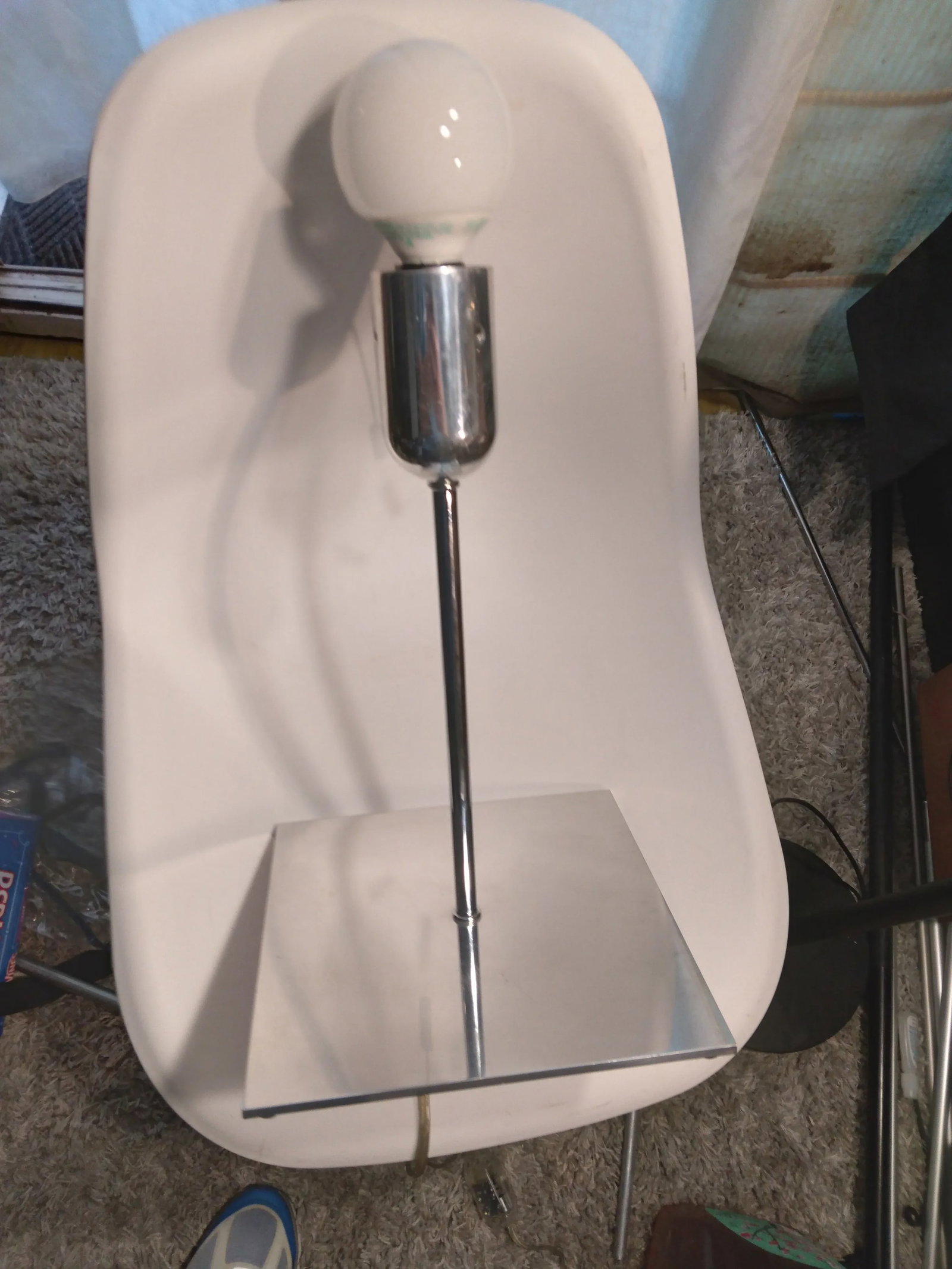 2008 Ron Rezek Artemide Large Polished Aluminum Bolo Lamp - 11