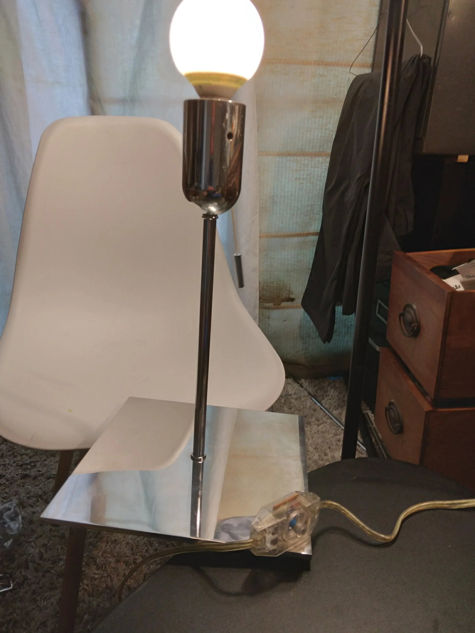 2008 Ron Rezek Artemide Large Polished Aluminum Bolo Lamp - 4