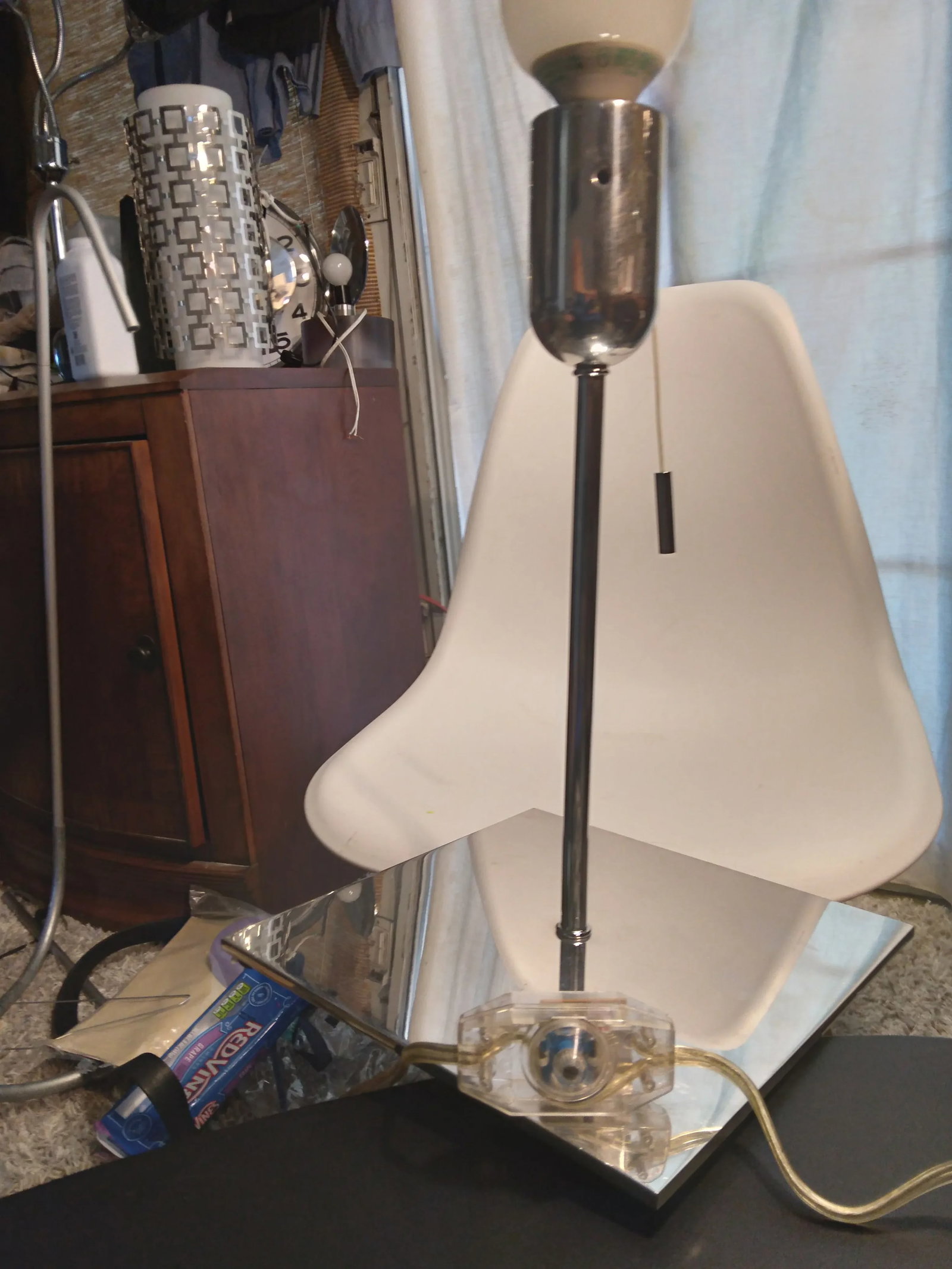 2008 Ron Rezek Artemide Large Polished Aluminum Bolo Lamp - 6