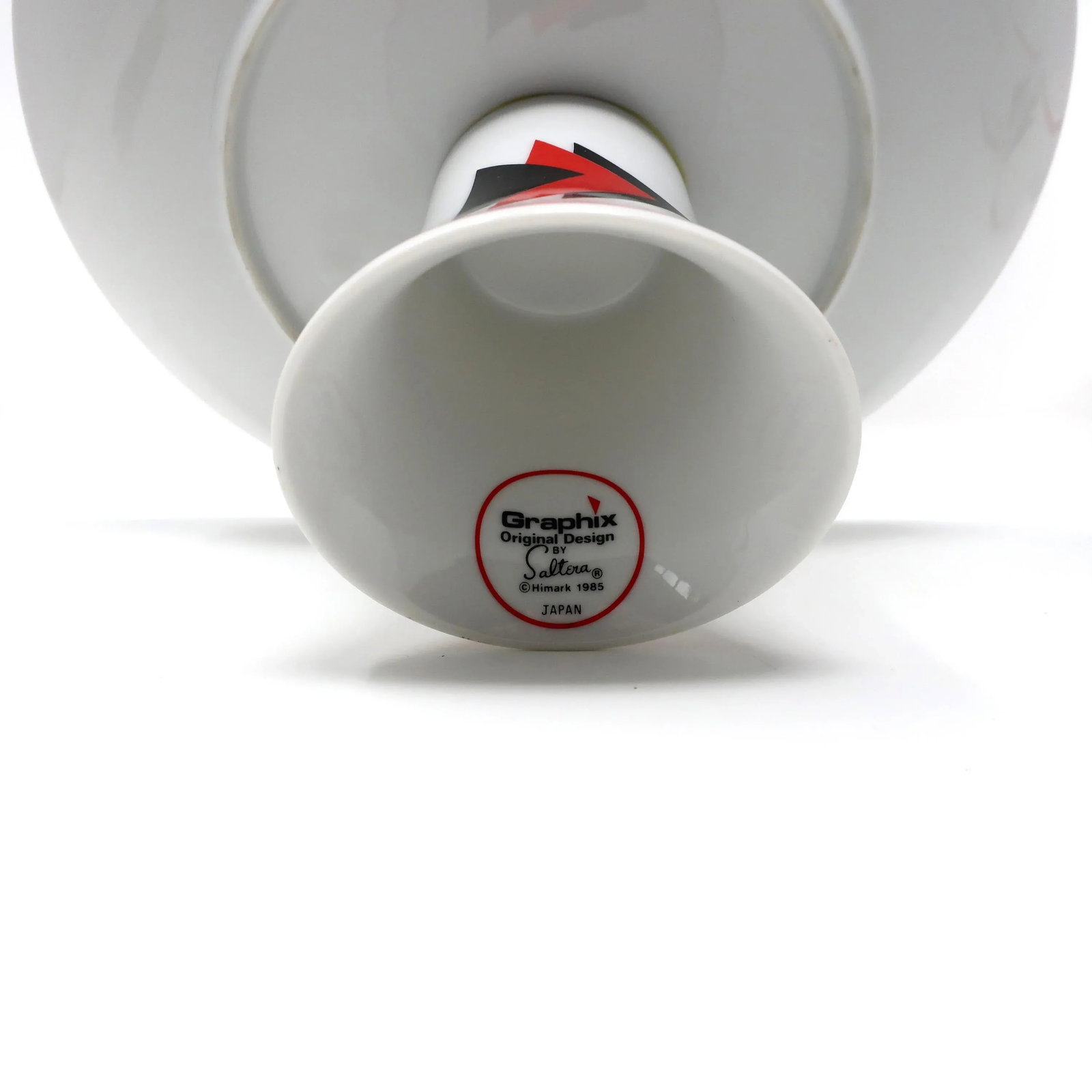 Postmodern Graphix Dessert Set by Saltera Himark 1985 - 9
