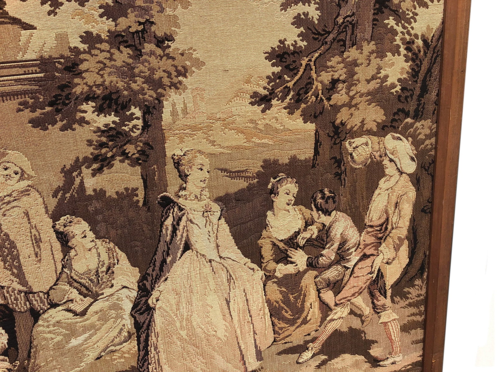 19th Century French Tapestries - a Pair - 4