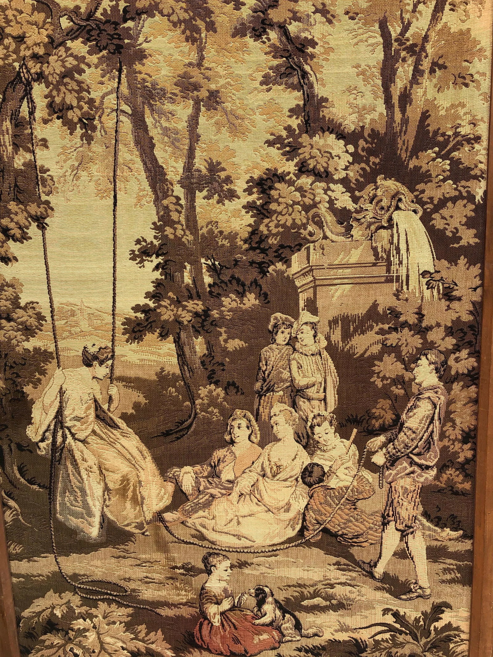 19th Century French Tapestries - a Pair - 7
