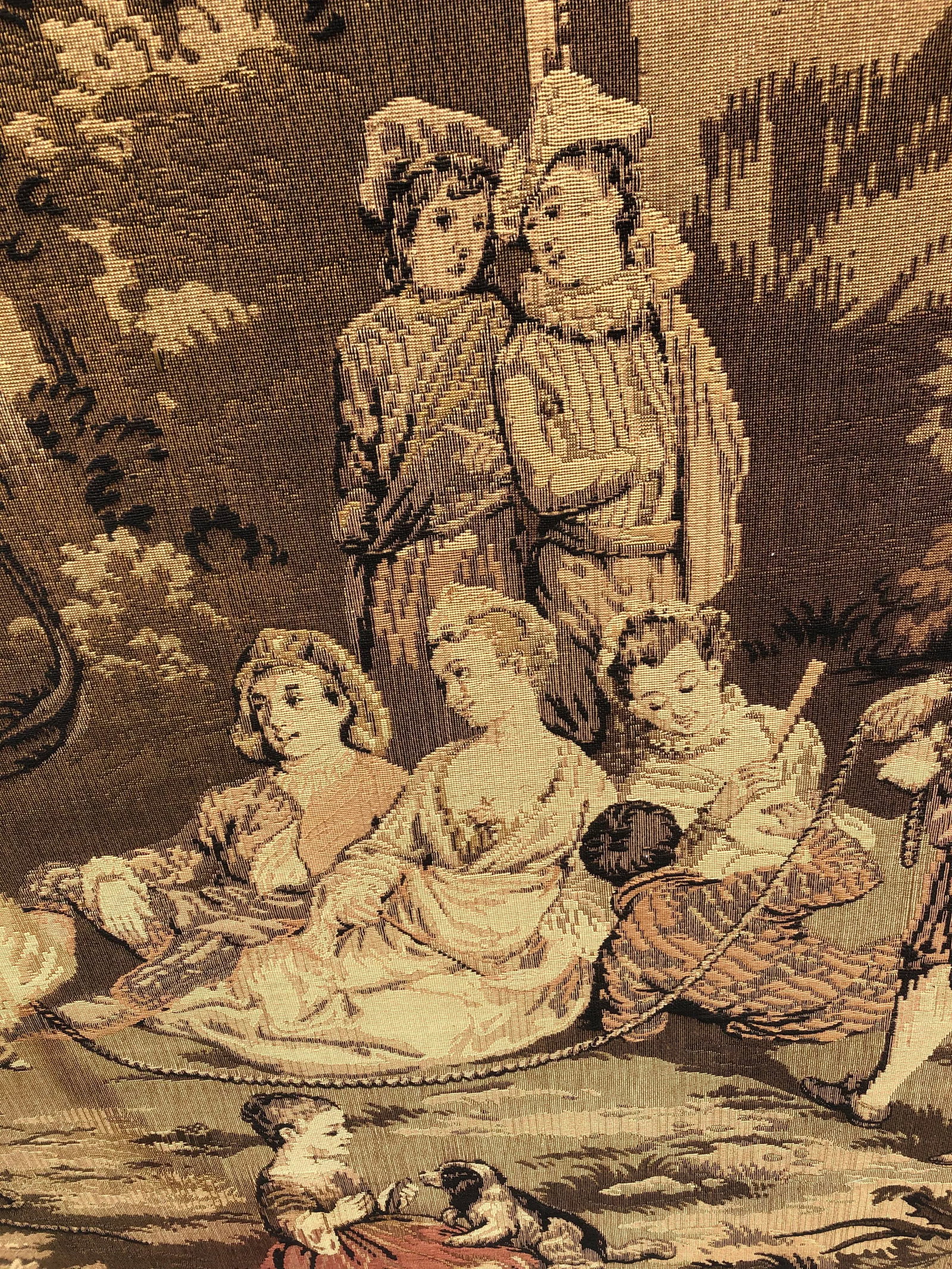 19th Century French Tapestries - a Pair - 8