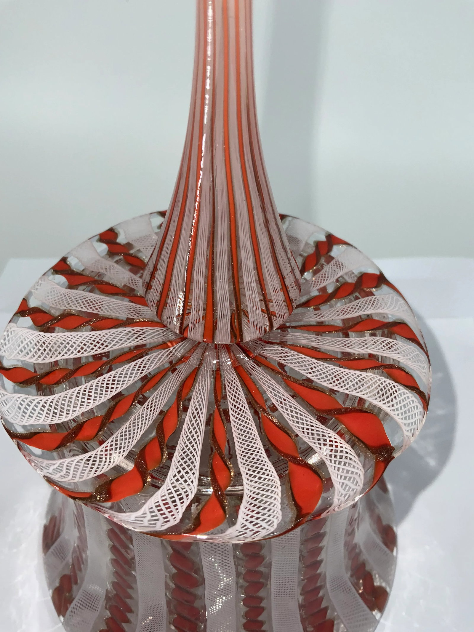 Vintage Murano Glass Lidded Jar - 10
