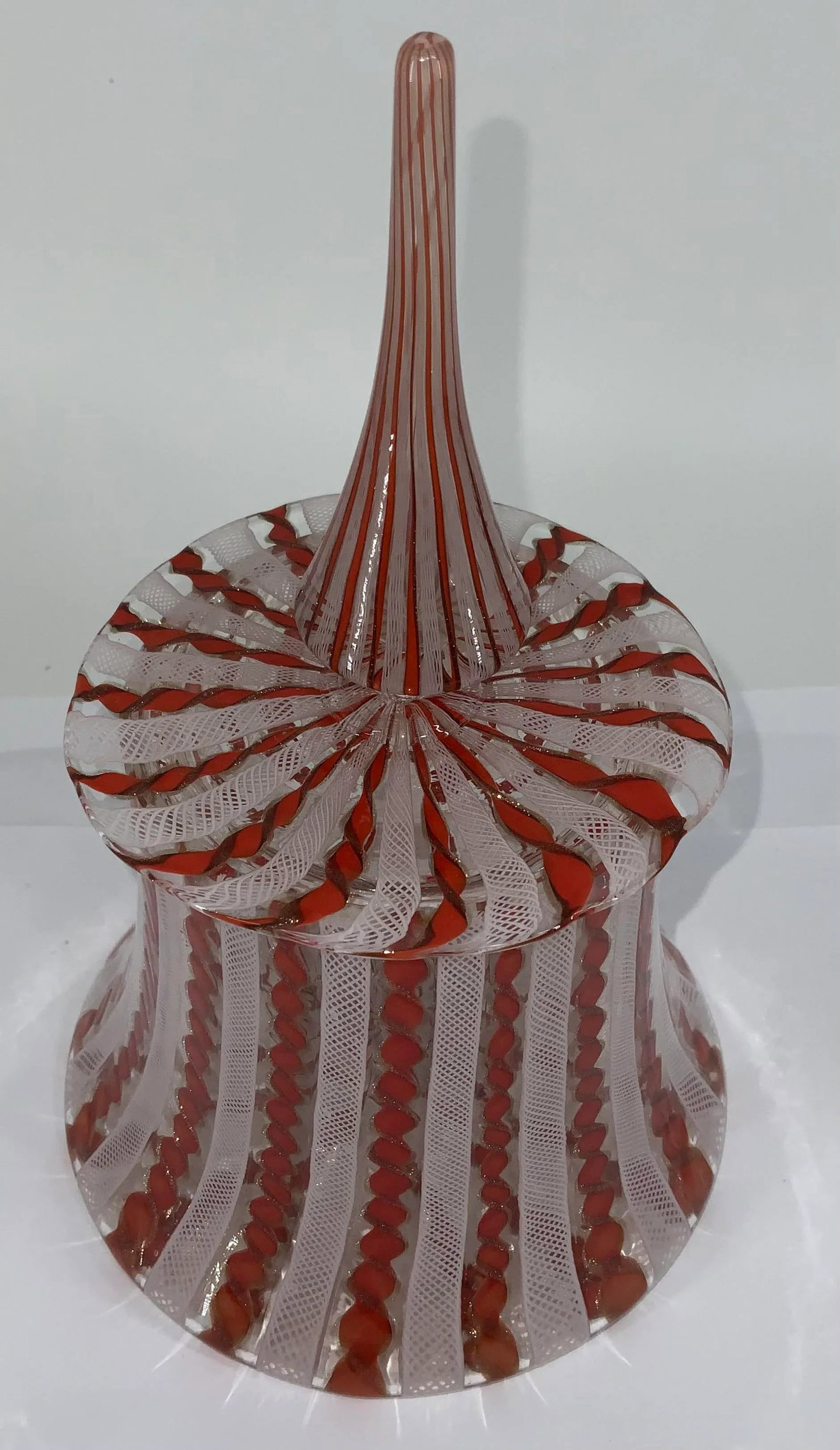 Vintage Murano Glass Lidded Jar - 3