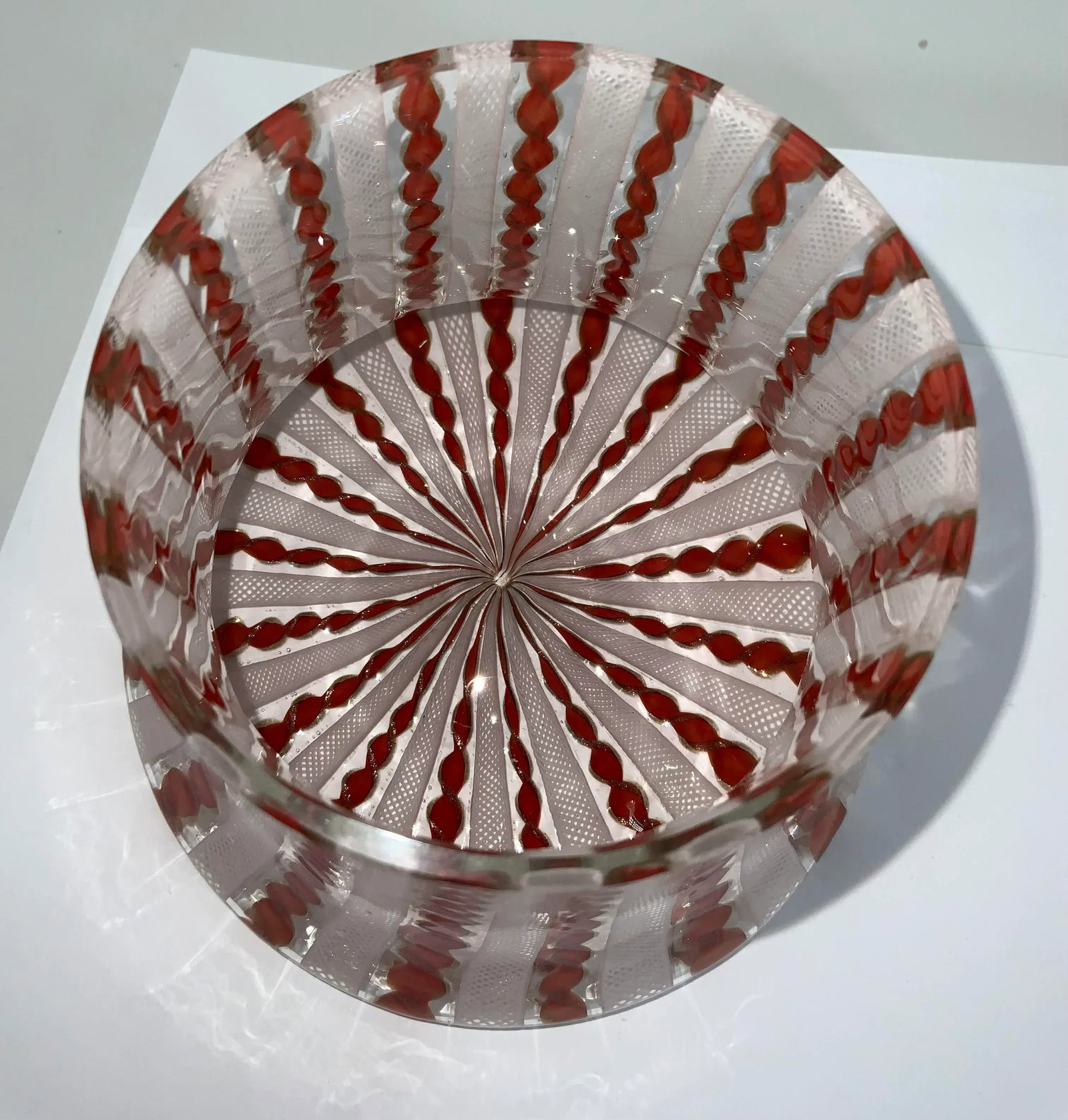 Vintage Murano Glass Lidded Jar - 5