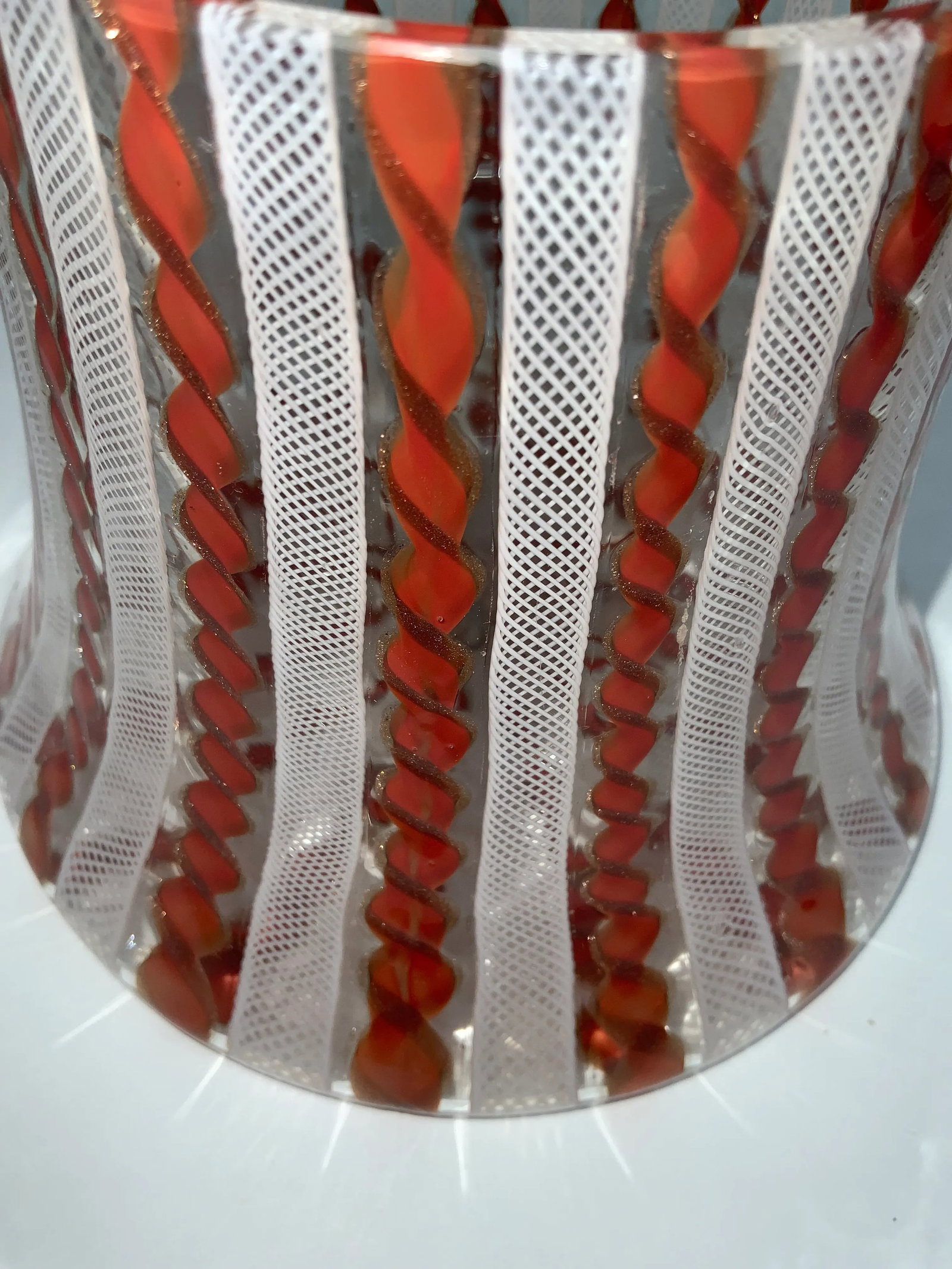 Vintage Murano Glass Lidded Jar - 7