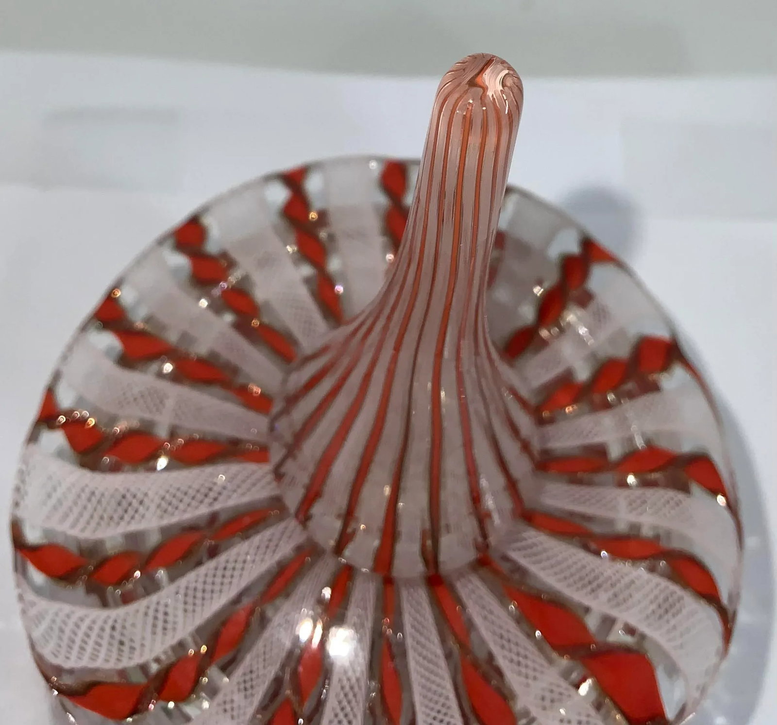 Vintage Murano Glass Lidded Jar - 9