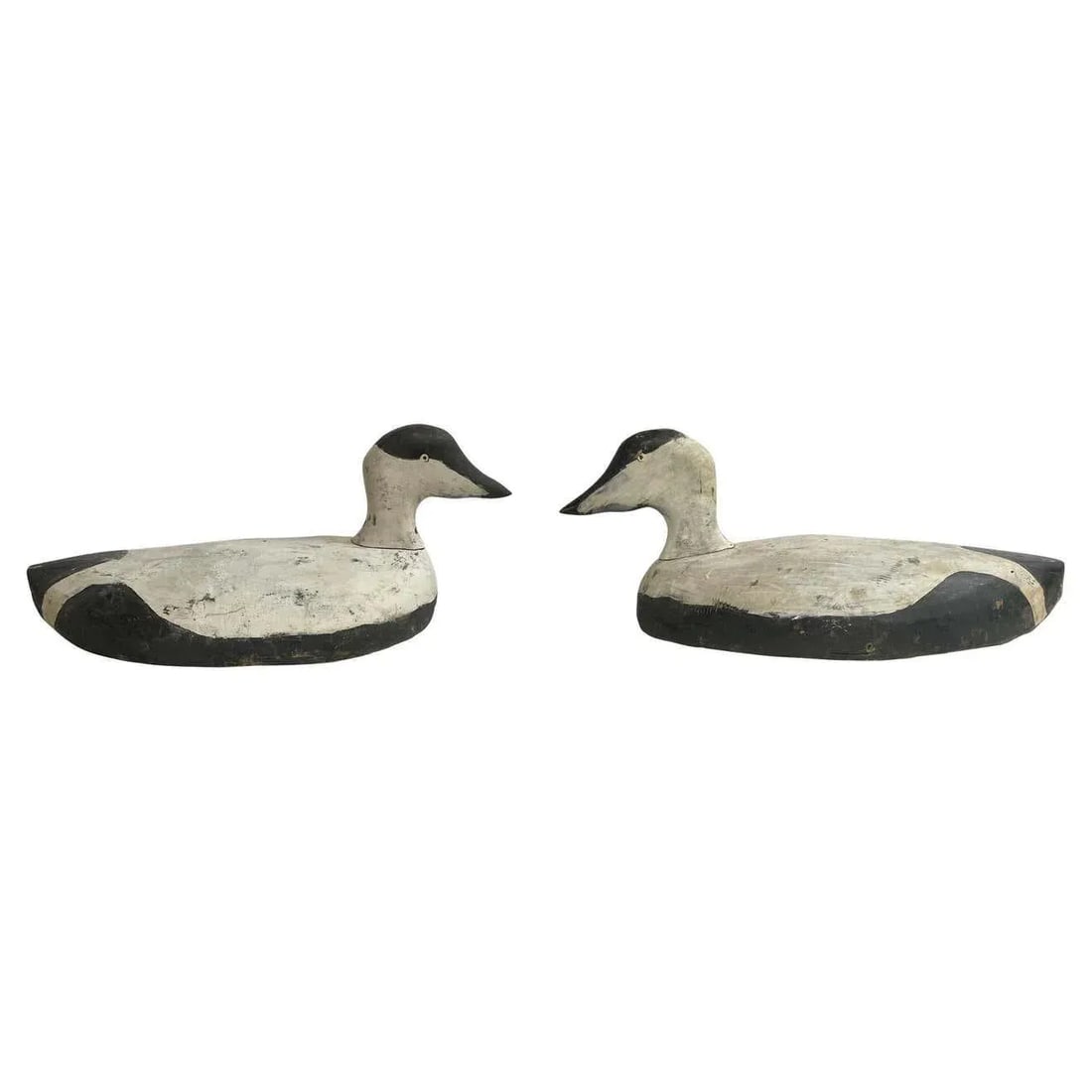 Pair of Early 20th Century American Eider Duck Decoys - 13