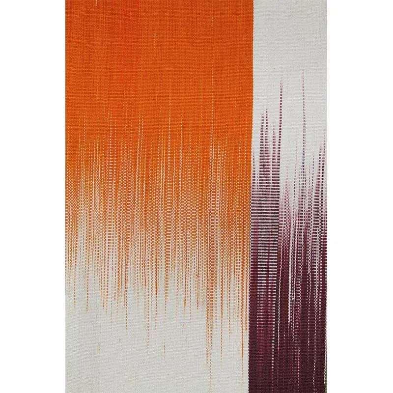 Handwoven Flatweave Scandinavian Style Persian Kilim Area Rug 4'11" X 6'4'' - 5