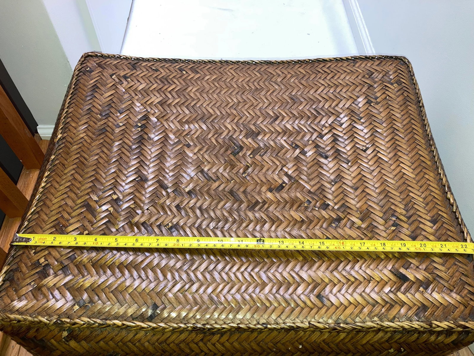 Vintage Wicker Large Size Storage Box, Philippines - 5