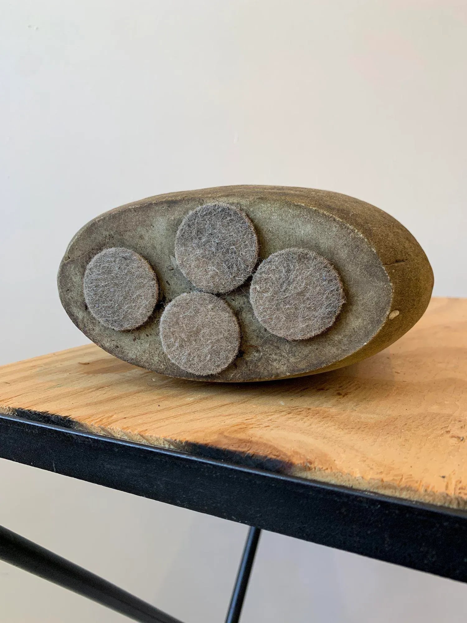Vintage Natural Rock Biomorphic Vase, Circa 1980s - 11