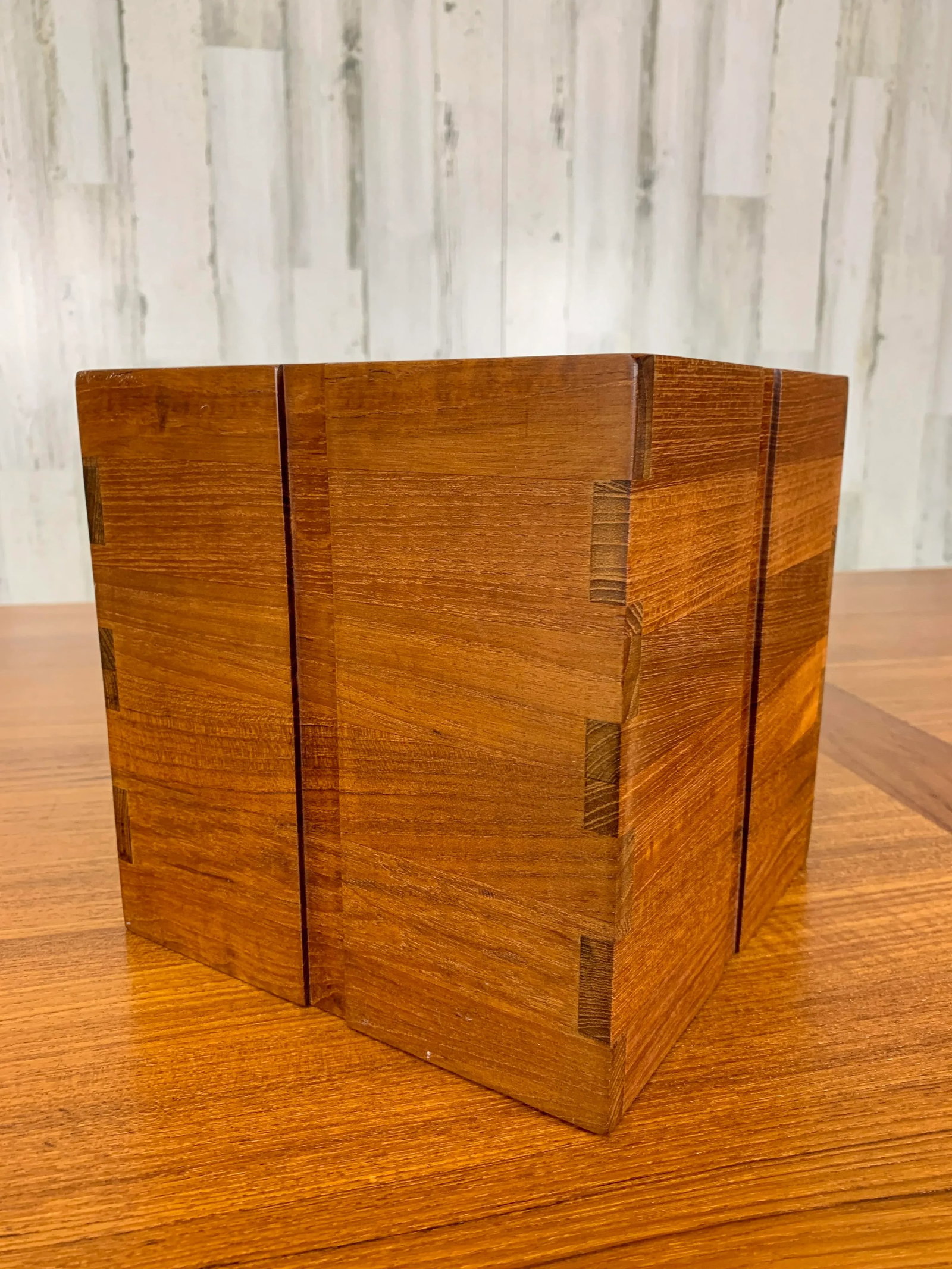 Solid Teak Ice Bucket by Kalmar - 5